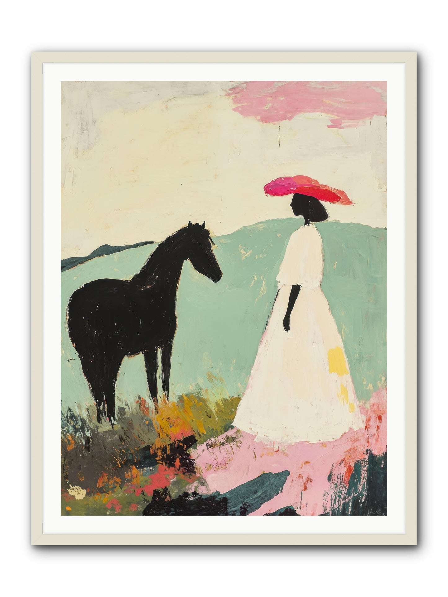 Daybreak -- Framed Print - White 36x48
