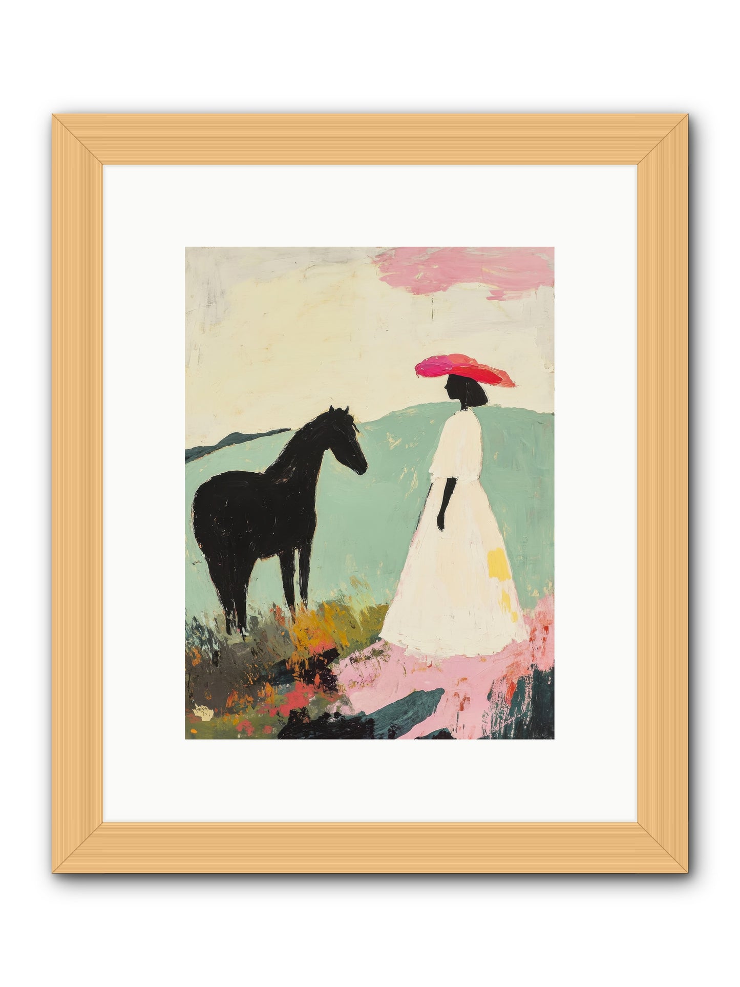 Daybreak -- Framed Print - Natural 9x12