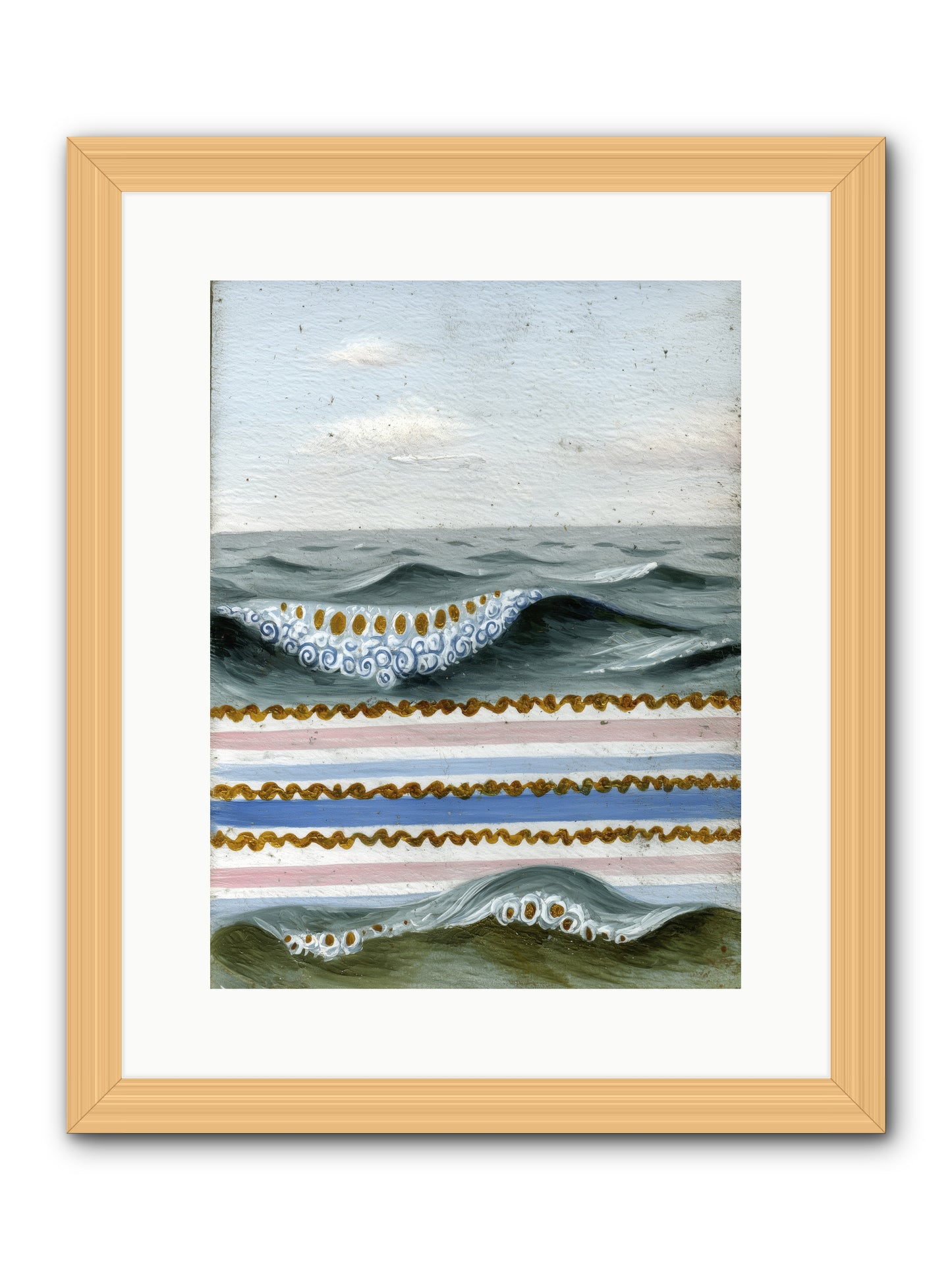 Daybreak Dance -- Framed Print - Natural 12x16