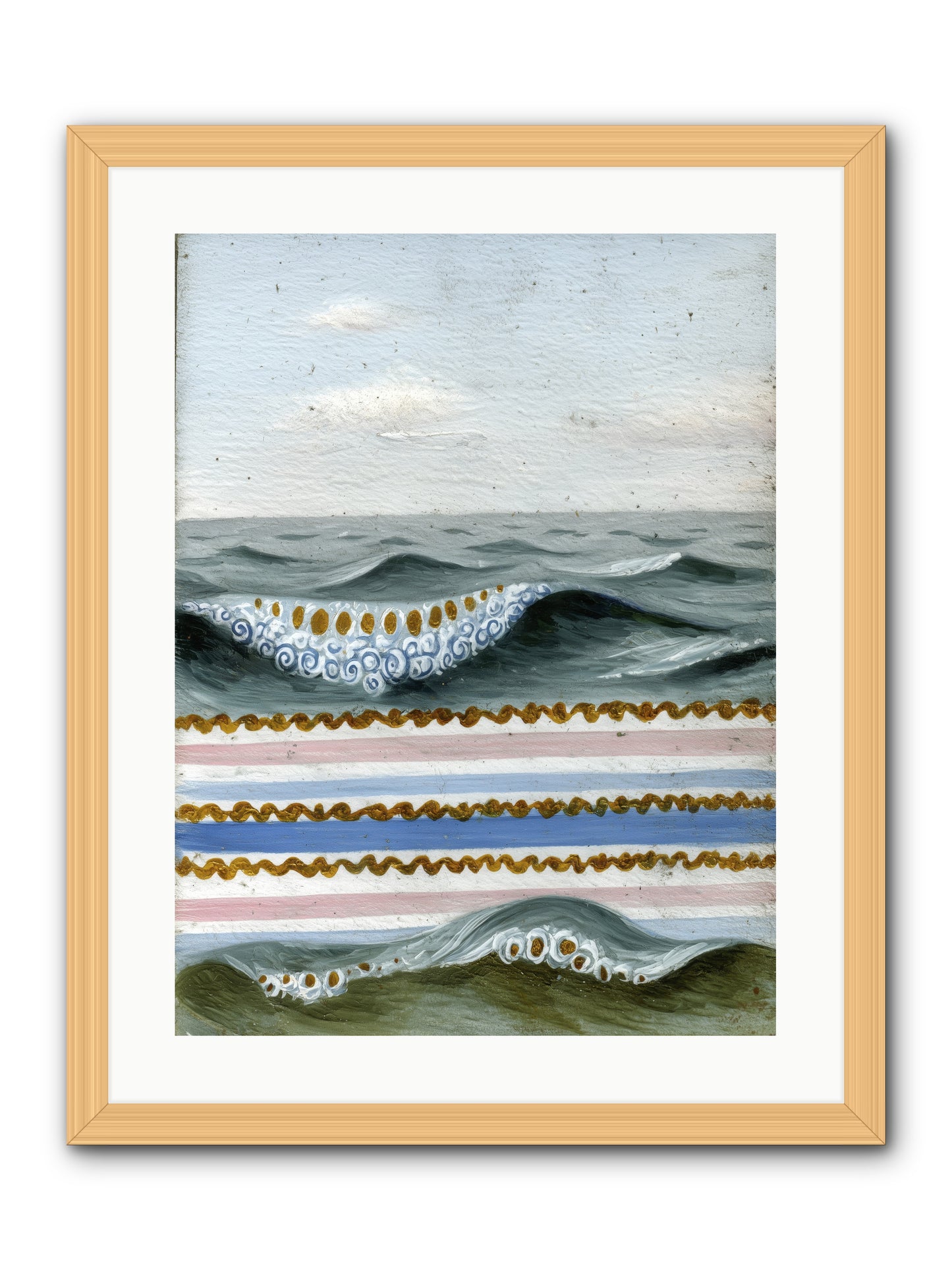 Daybreak Dance -- Framed Print - Natural 18x24