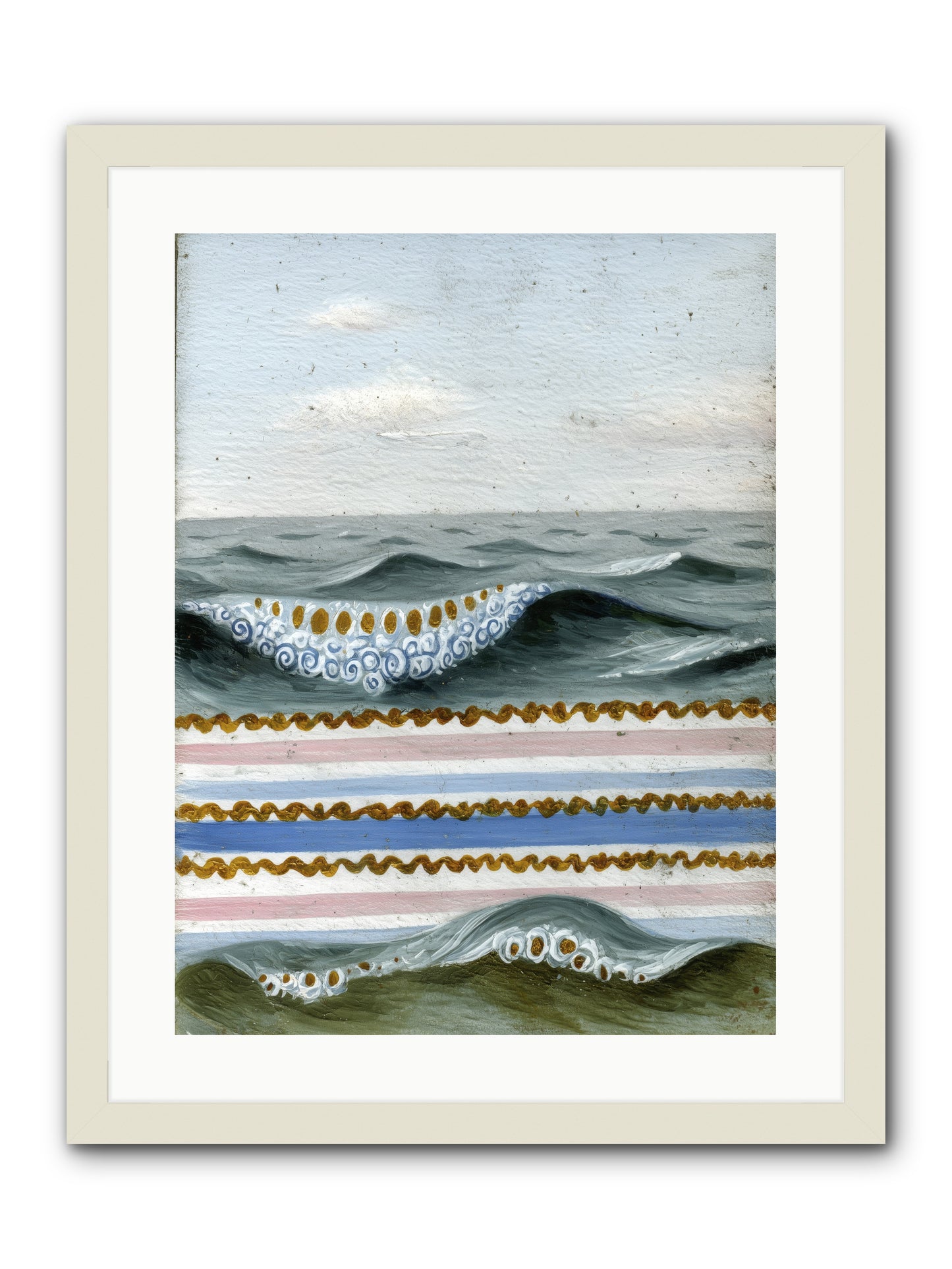 Daybreak Dance -- Framed Print - White 18x24