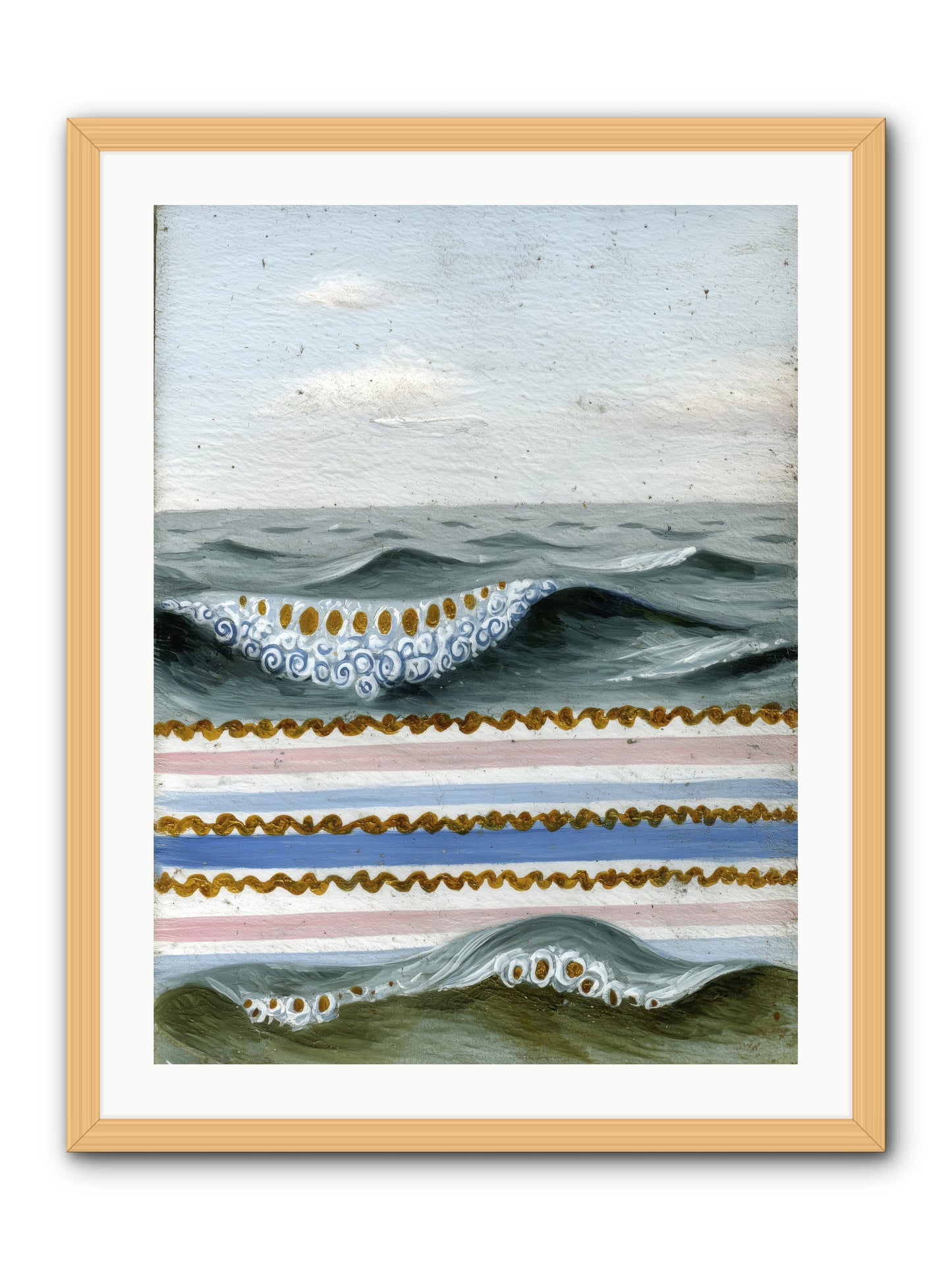 Daybreak Dance -- Framed Print - Natural 24x32