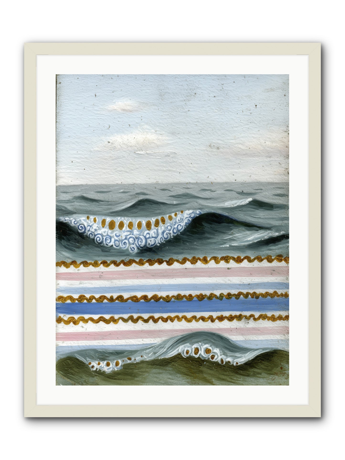 Daybreak Dance -- Framed Print - White 24x32