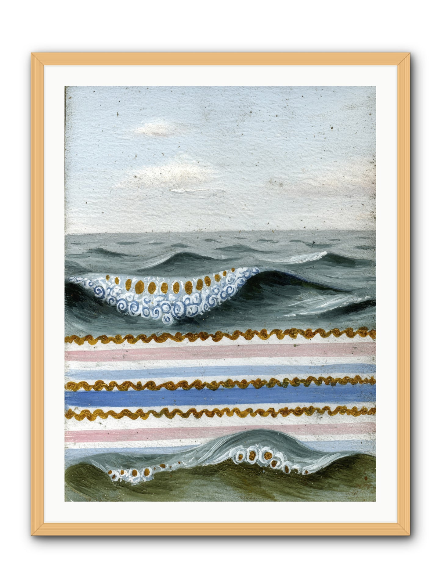 Daybreak Dance -- Framed Print - Natural 30x40