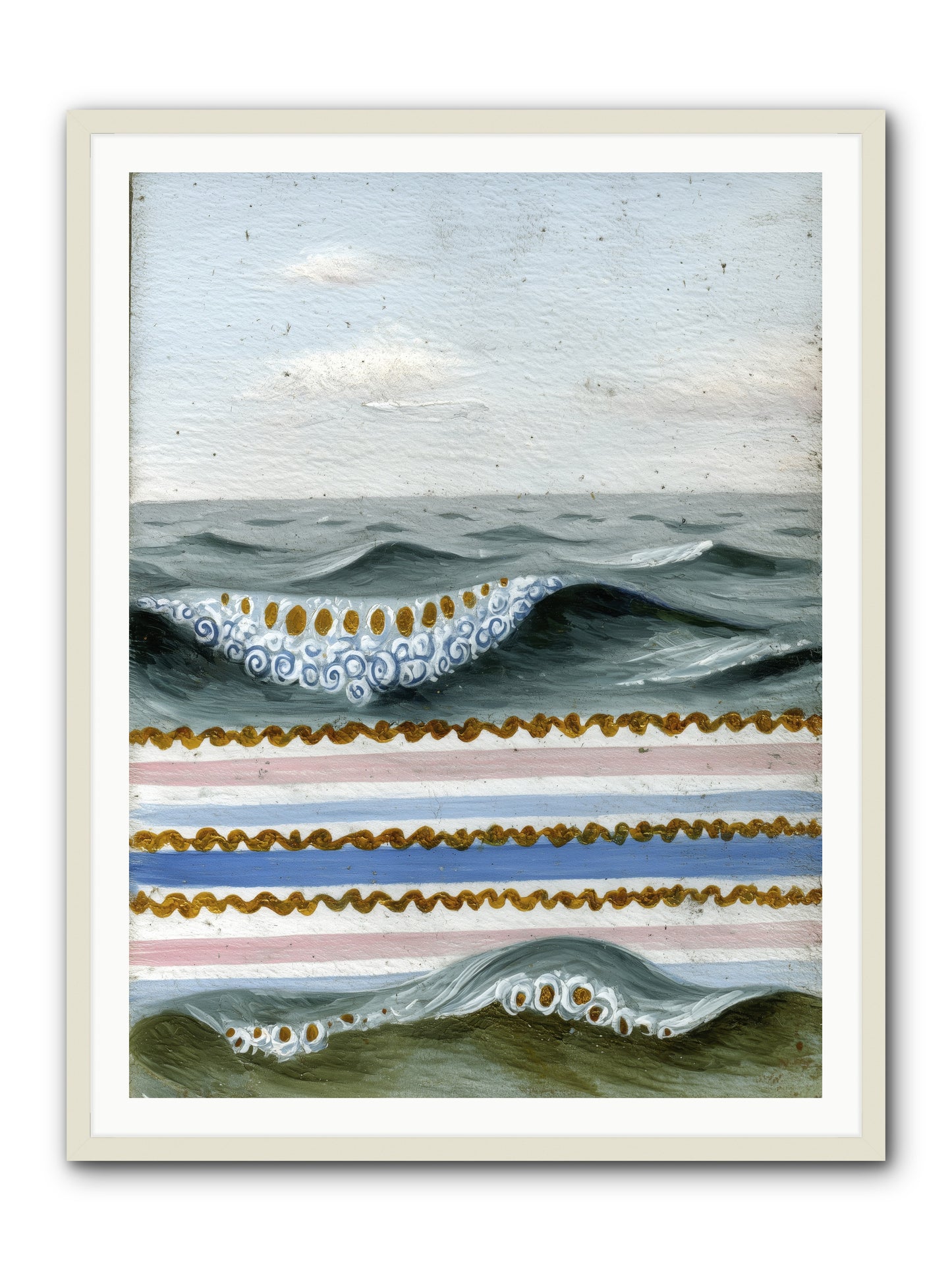 Daybreak Dance -- Framed Print - White 36x48