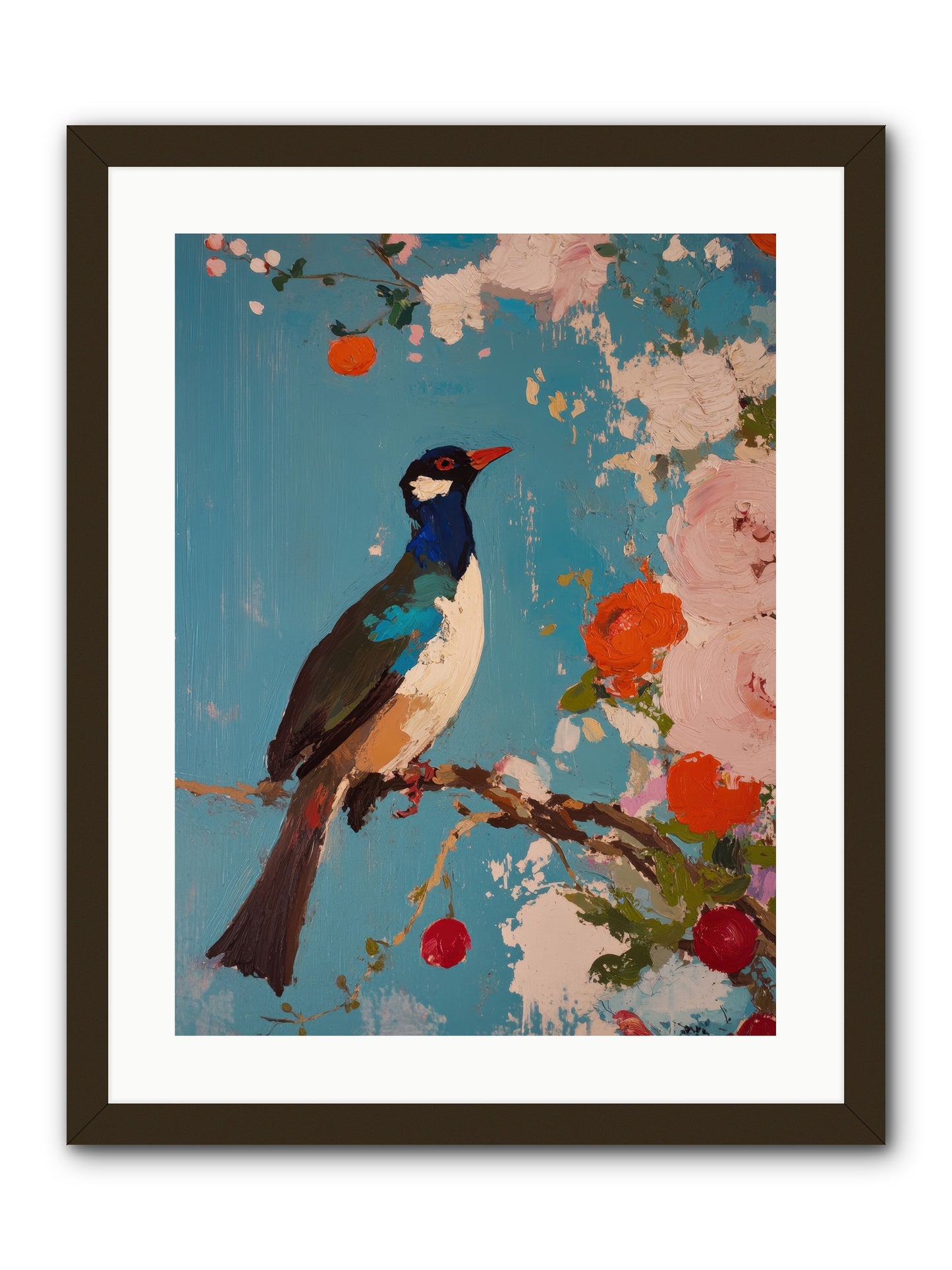Daybreak Troubadour -- Framed Print - Black 18x24