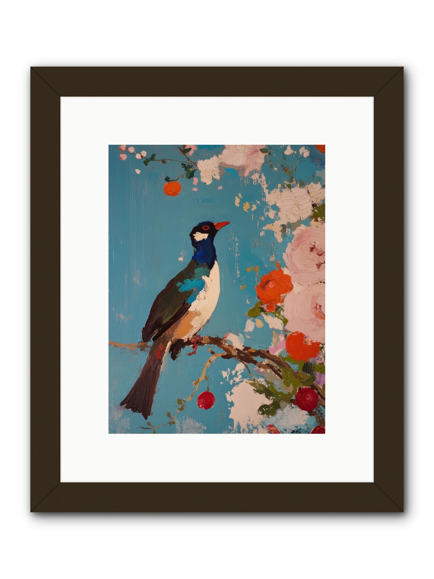 Daybreak Troubadour -- Framed Print - Black 9x12