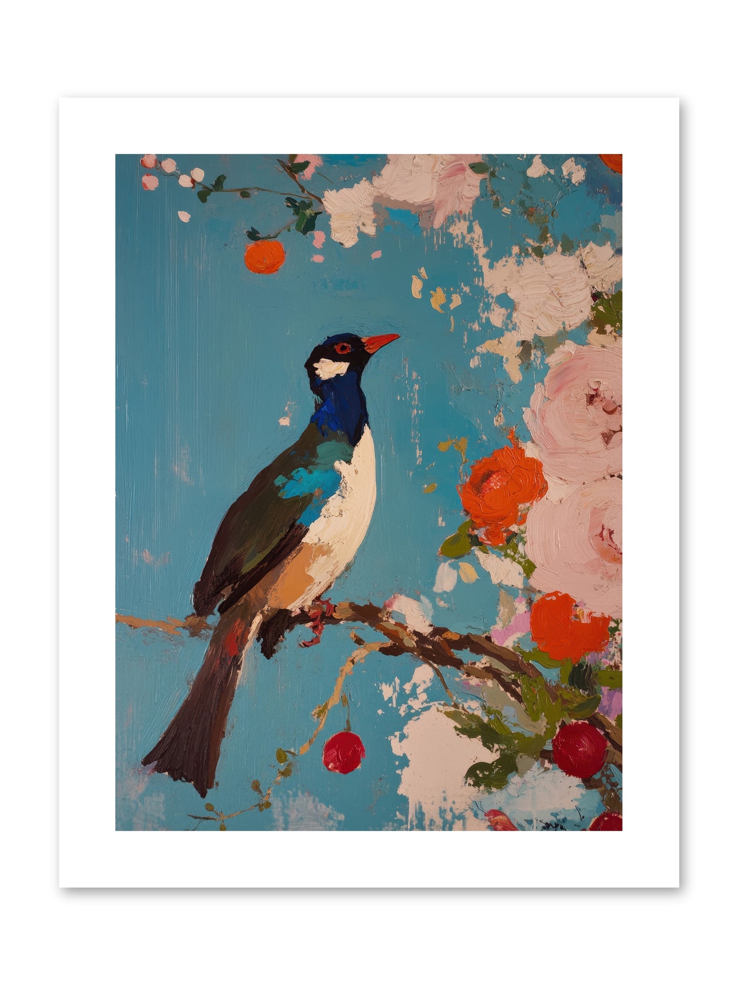 Daybreak Troubadour -- Loose Canvas Print 9x12