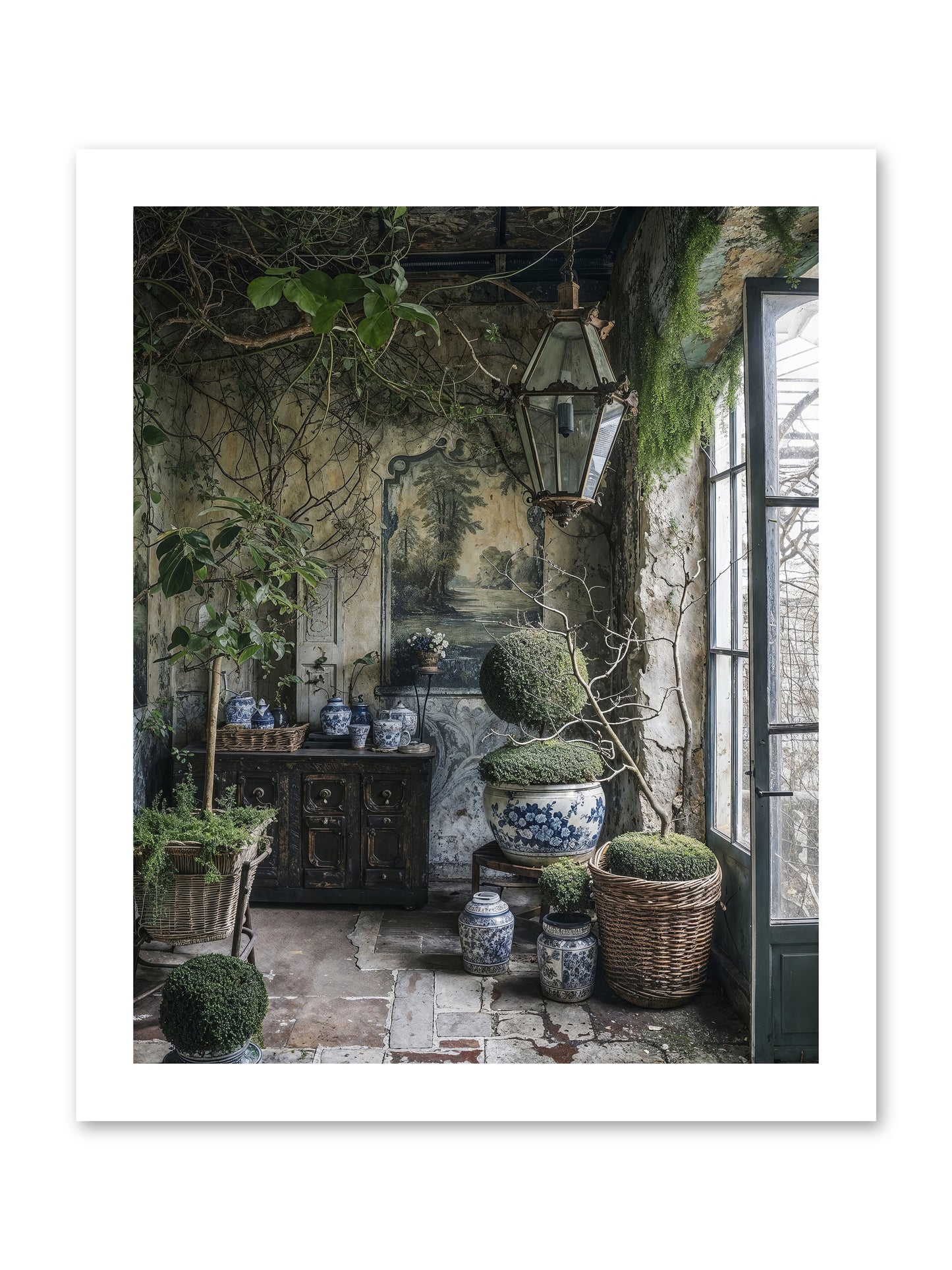 Dayspring Praise -- Loose Canvas Print 12x15