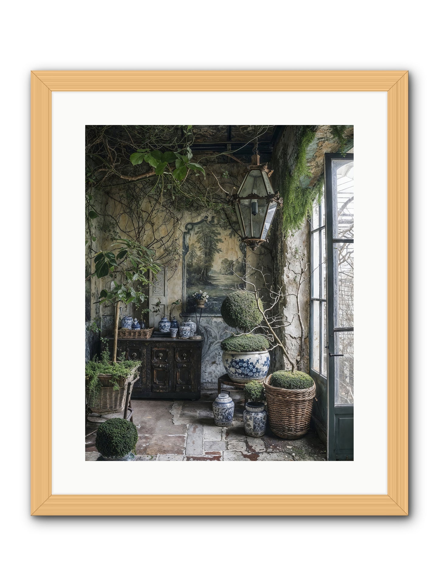 Dayspring Praise -- Framed Print - Natural 16x20