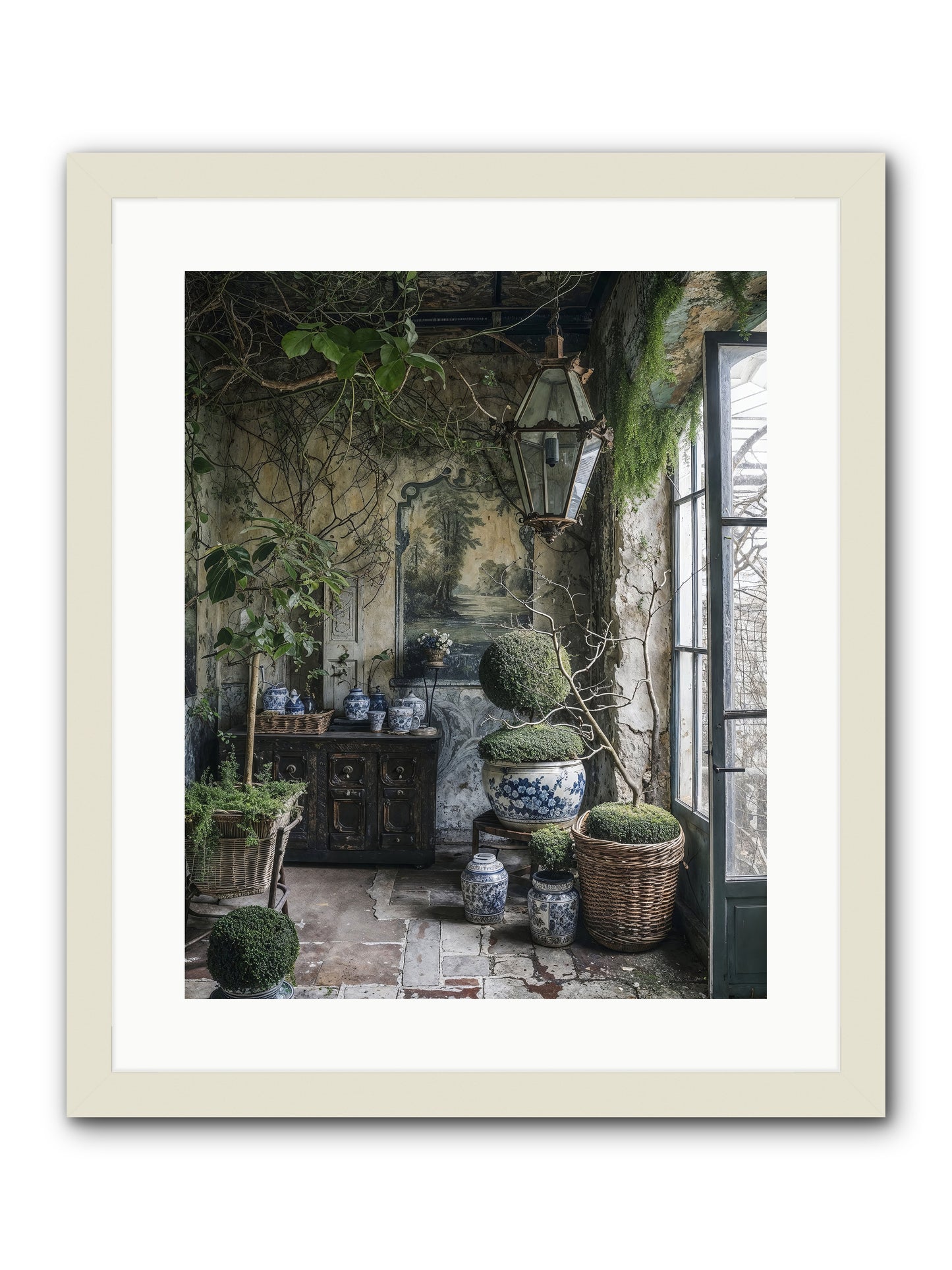 Dayspring Praise -- Framed Print - White 16x20