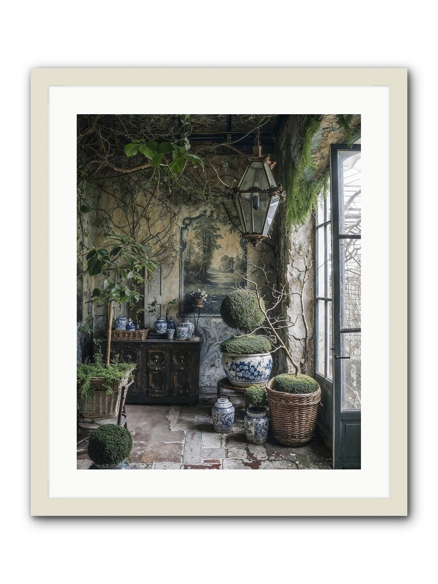 Dayspring Praise -- Framed Print - White 20x25