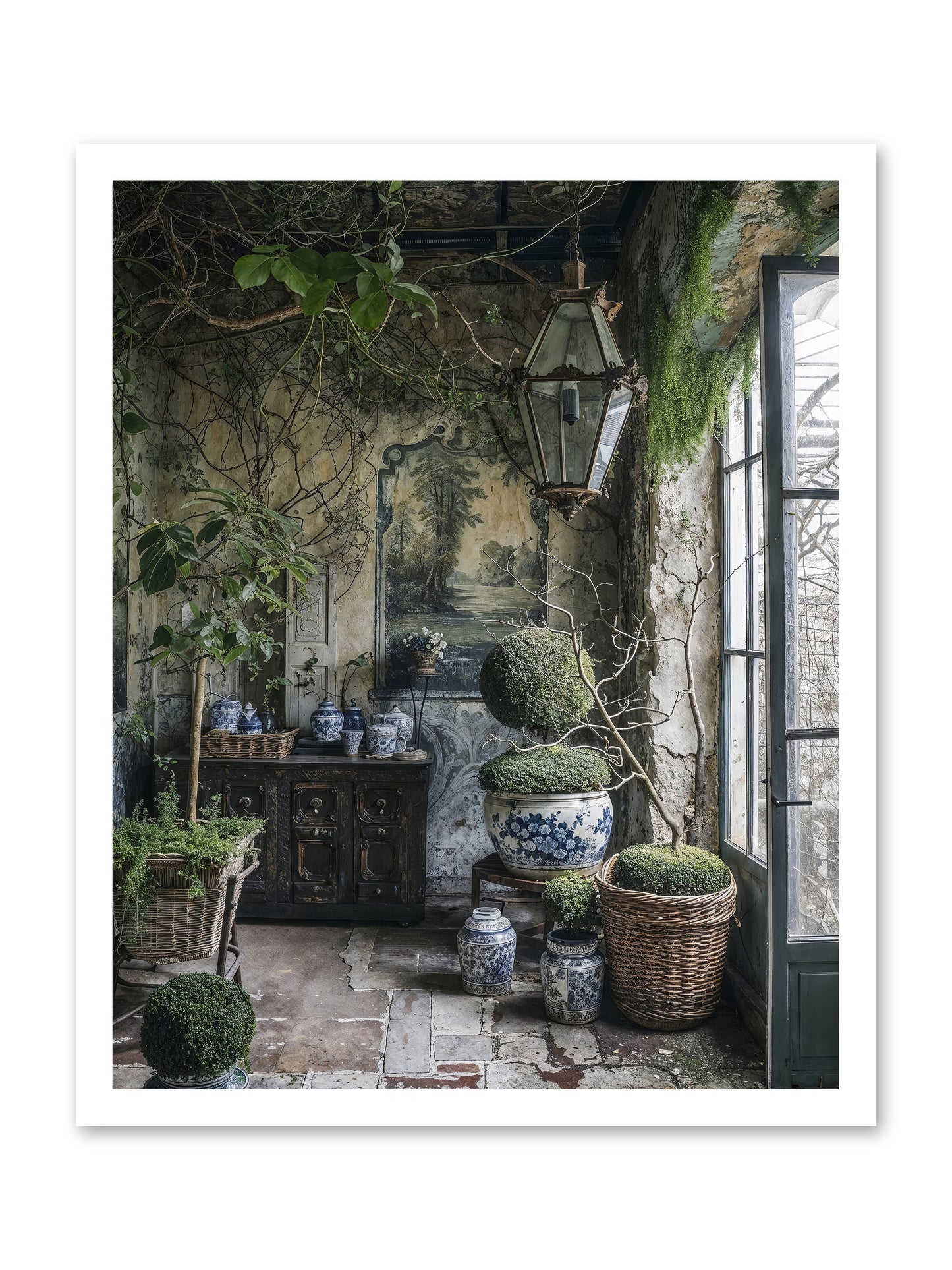 Dayspring Praise -- Loose Canvas Print 20x25