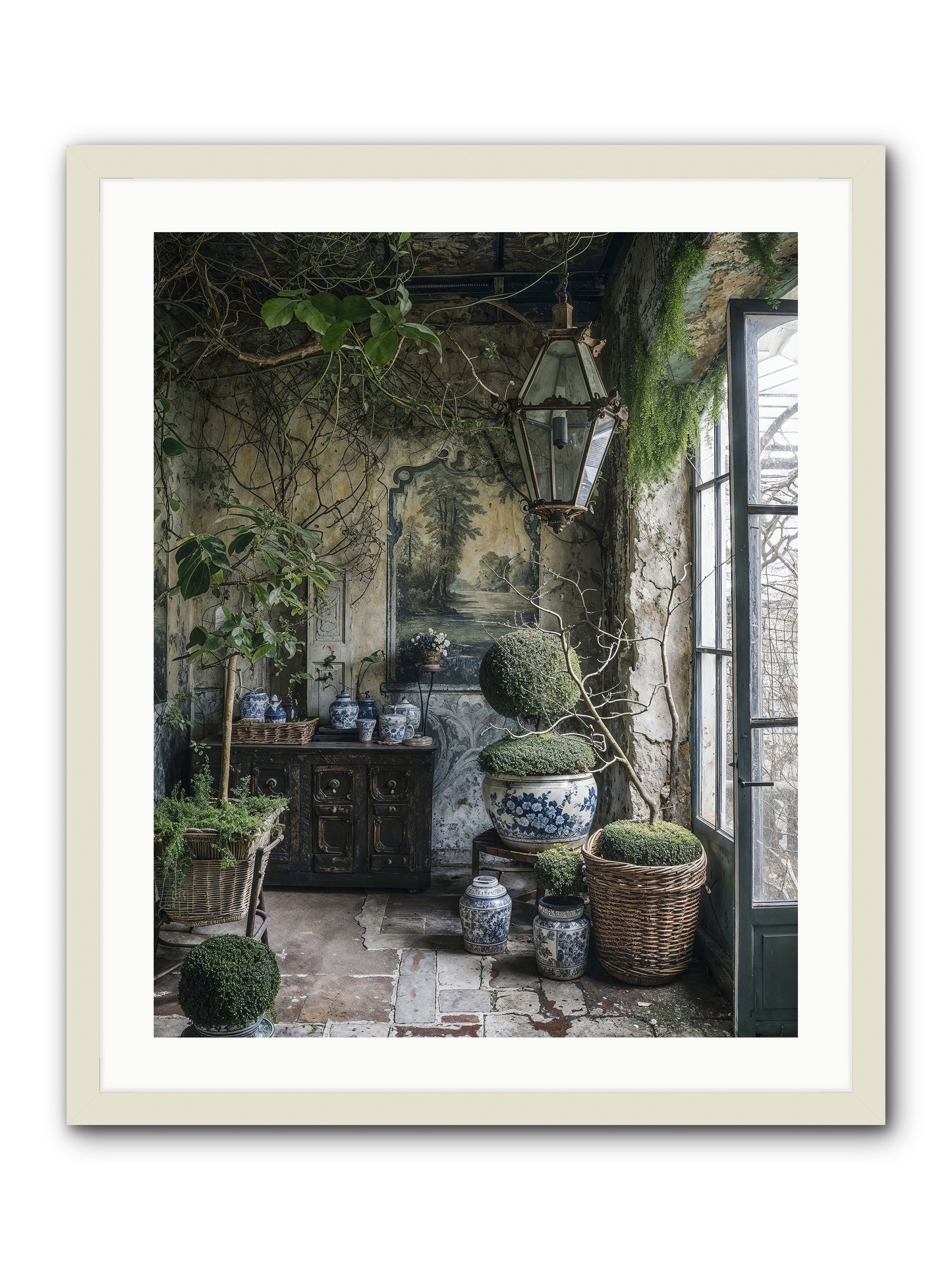 Dayspring Praise -- Framed Print - White 24x30
