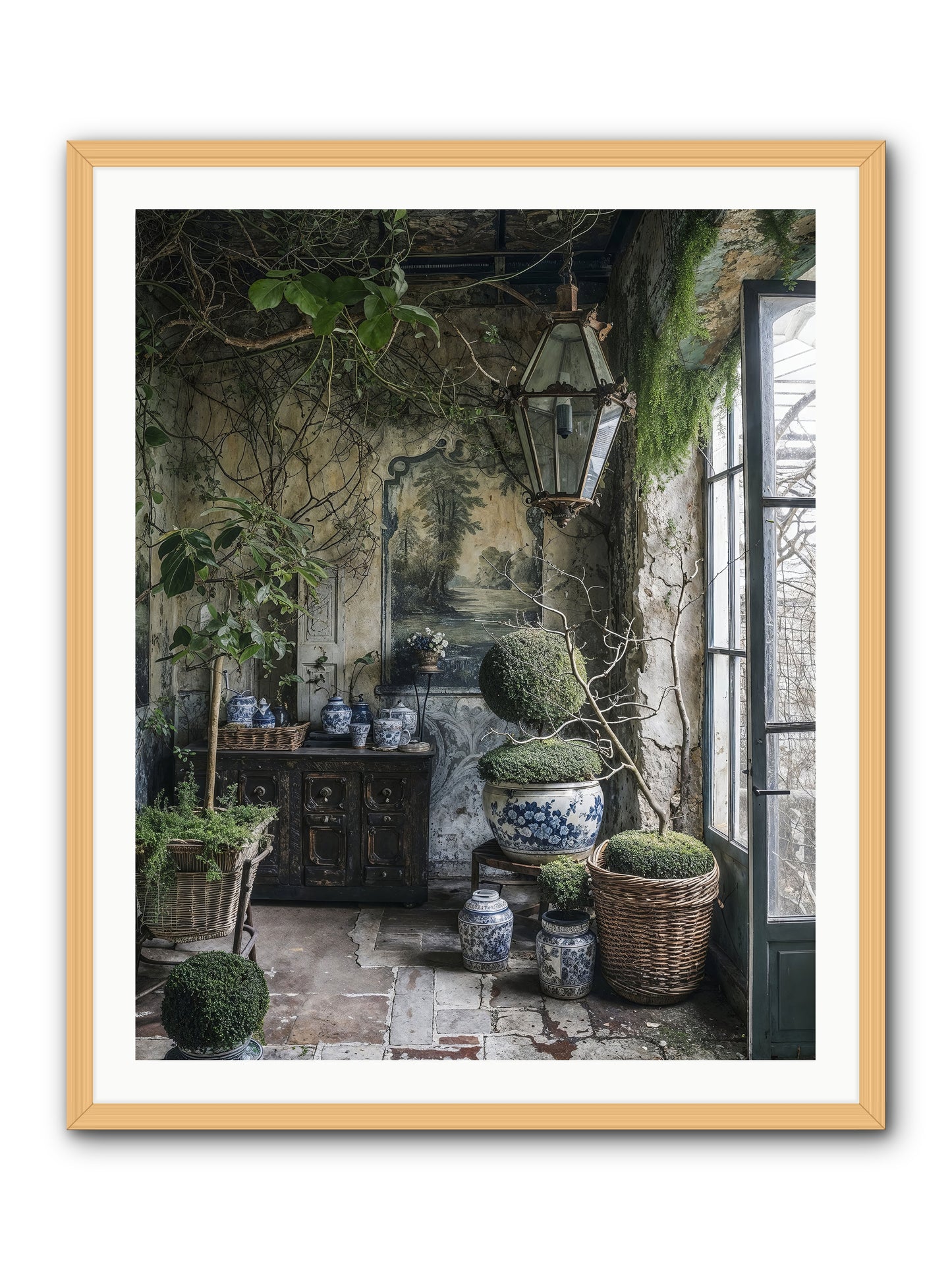 Dayspring Praise -- Framed Print - Natural 32x40