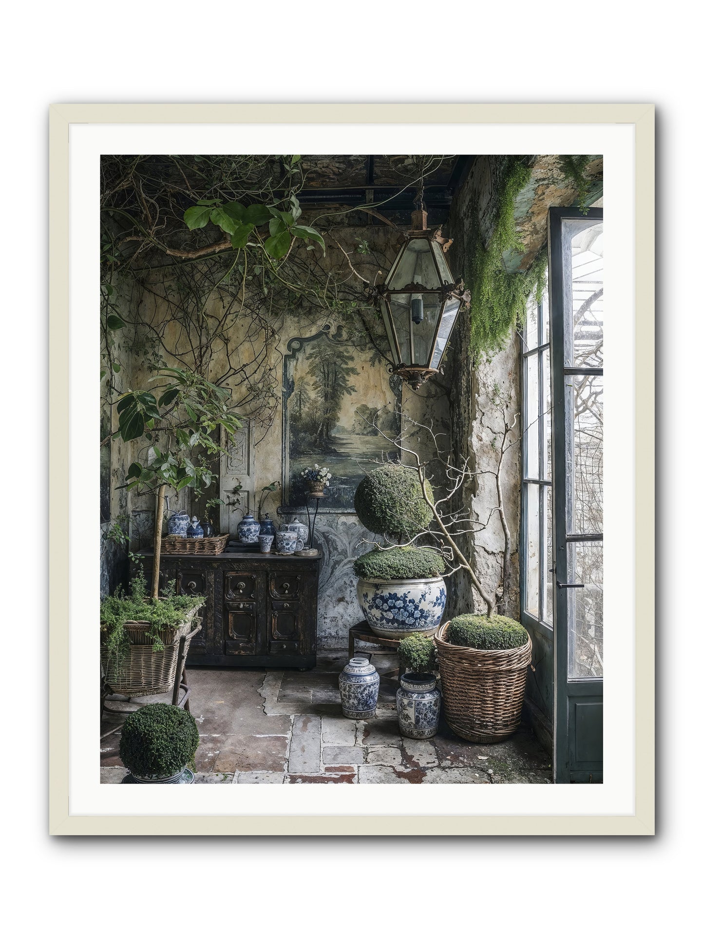Dayspring Praise -- Framed Print - White 32x40