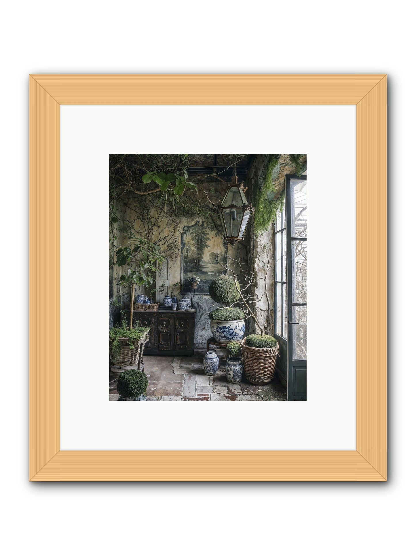 Dayspring Praise -- Framed Print - Natural 8x10