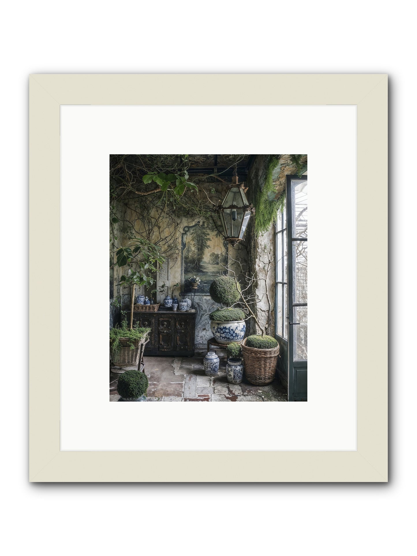 Dayspring Praise -- Framed Print - White 8x10