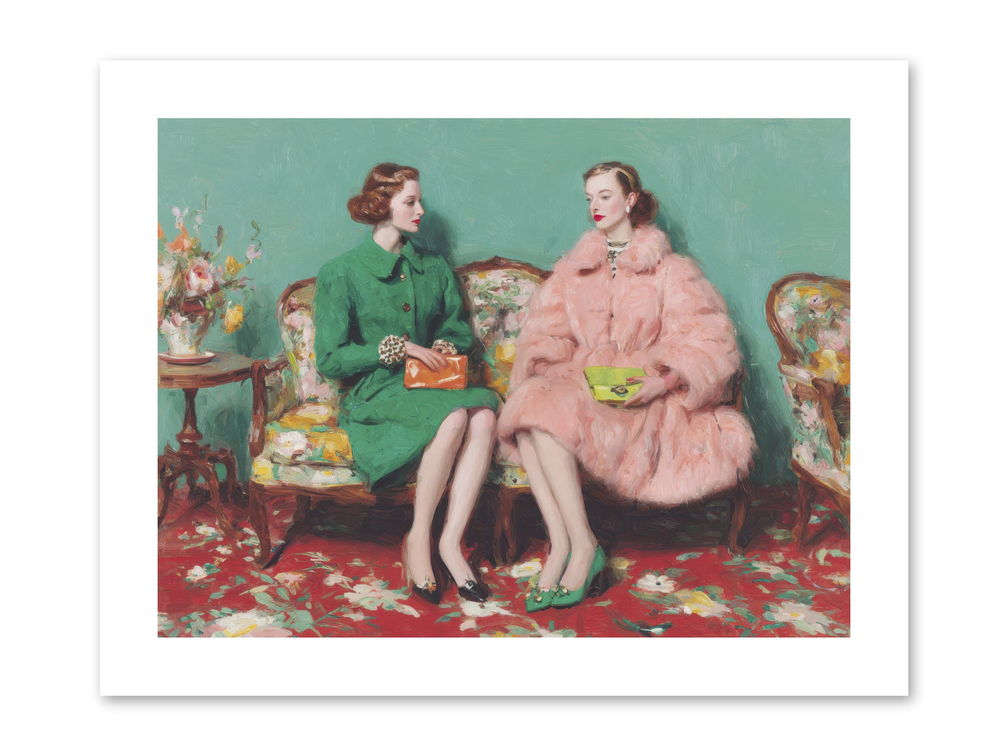 Dear Clement Court-REZ -- Paper Print 12x9