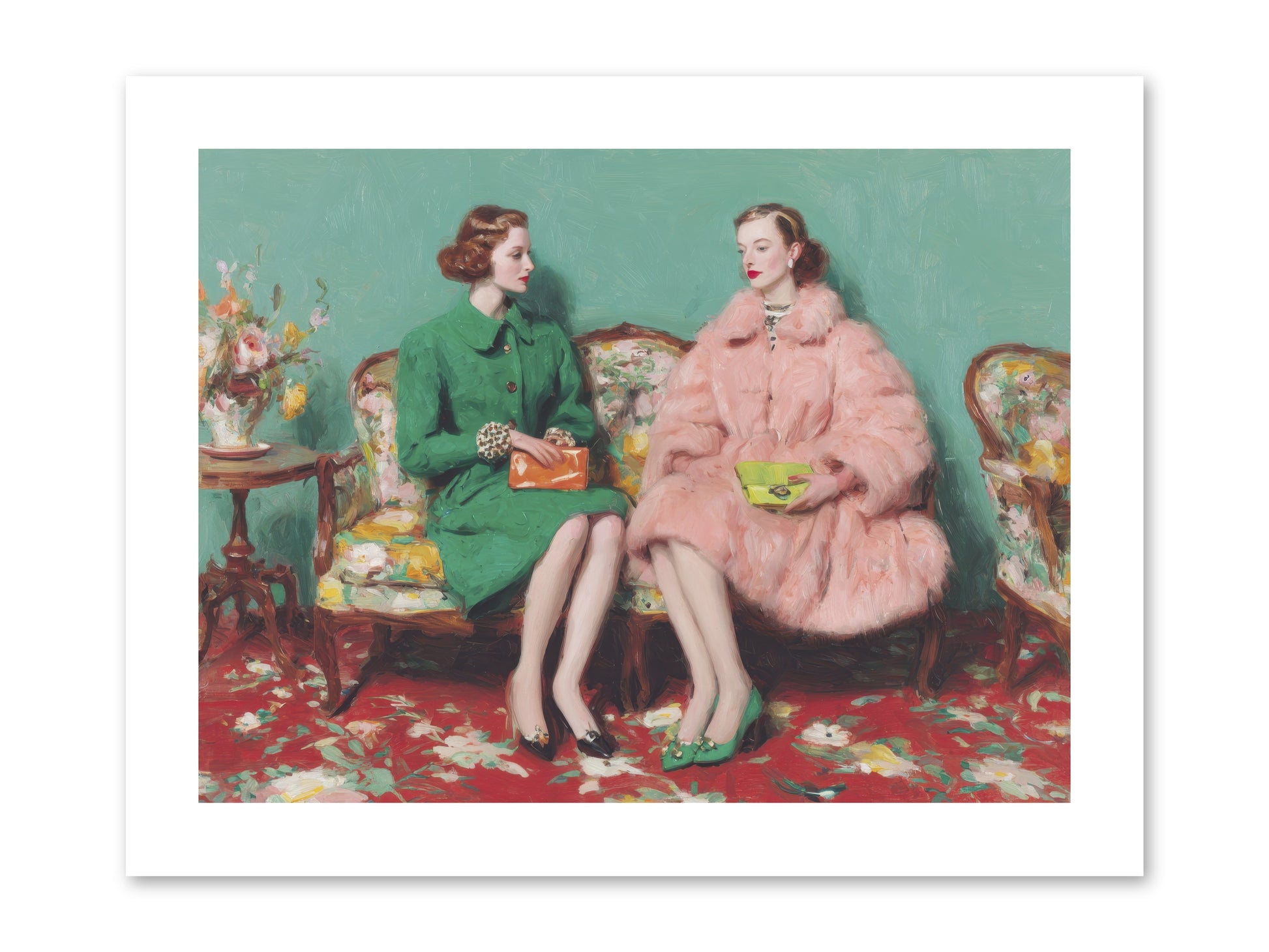 Dear Clement Court-REZ -- Paper Print 12x9