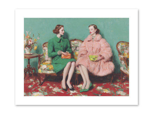 Dear Clement Court-REZ -- Paper Print 12x9