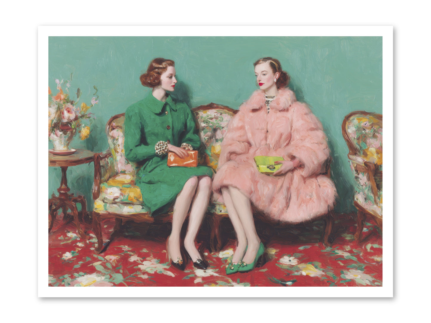 Dear Clement Court-REZ -- Loose Canvas Print 32x24