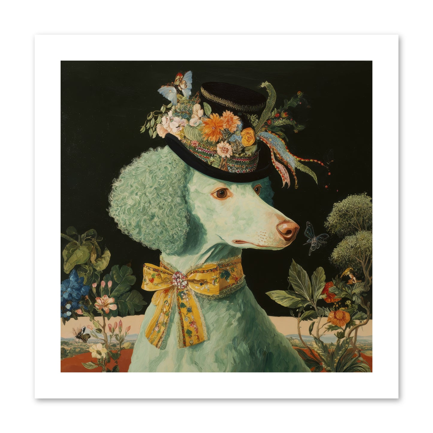 Dearly Spoken -- Loose Canvas Print 12x12