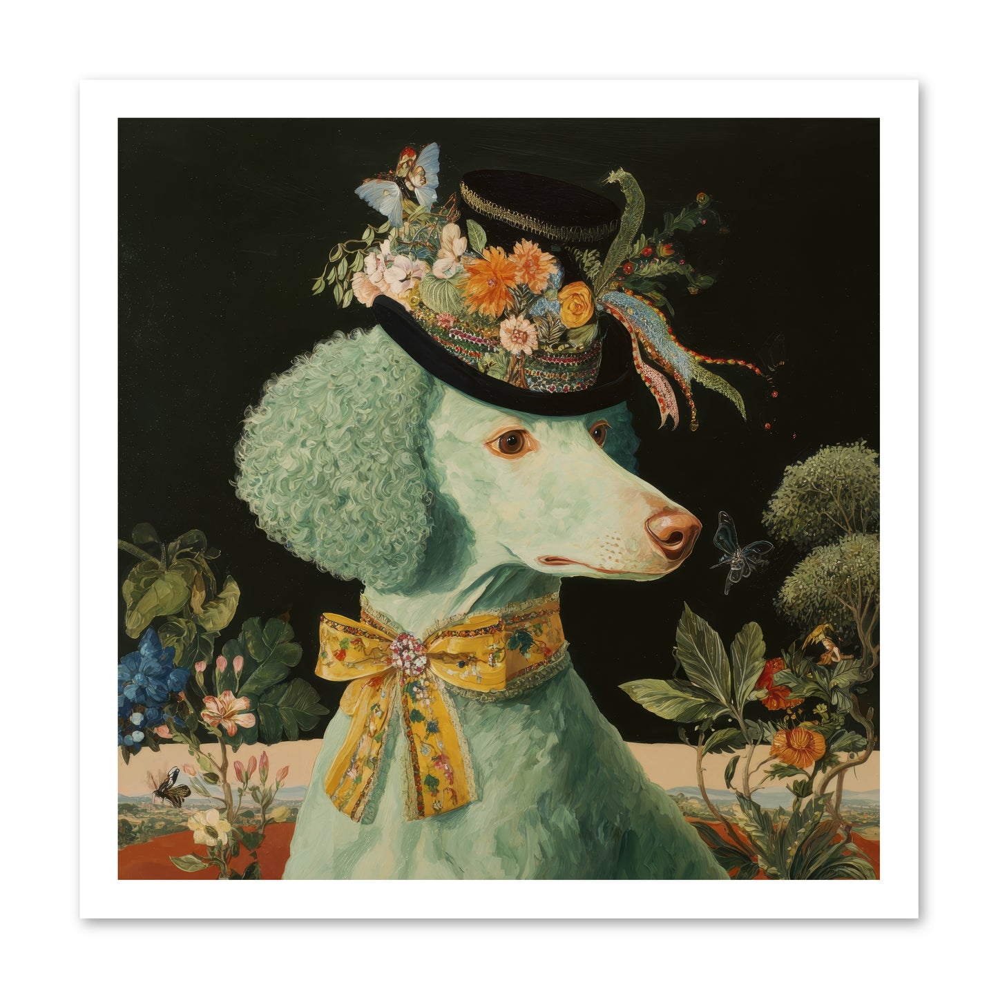Dearly Spoken -- Loose Canvas Print 20x20