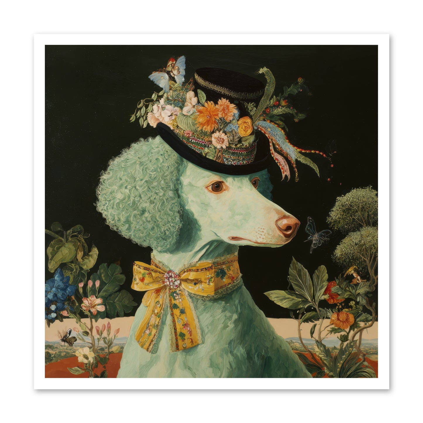 Dearly Spoken -- Loose Canvas Print 30x30