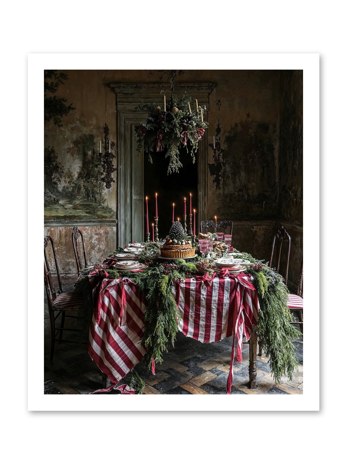 December's Grand Soirée -- Paper Print 16x20