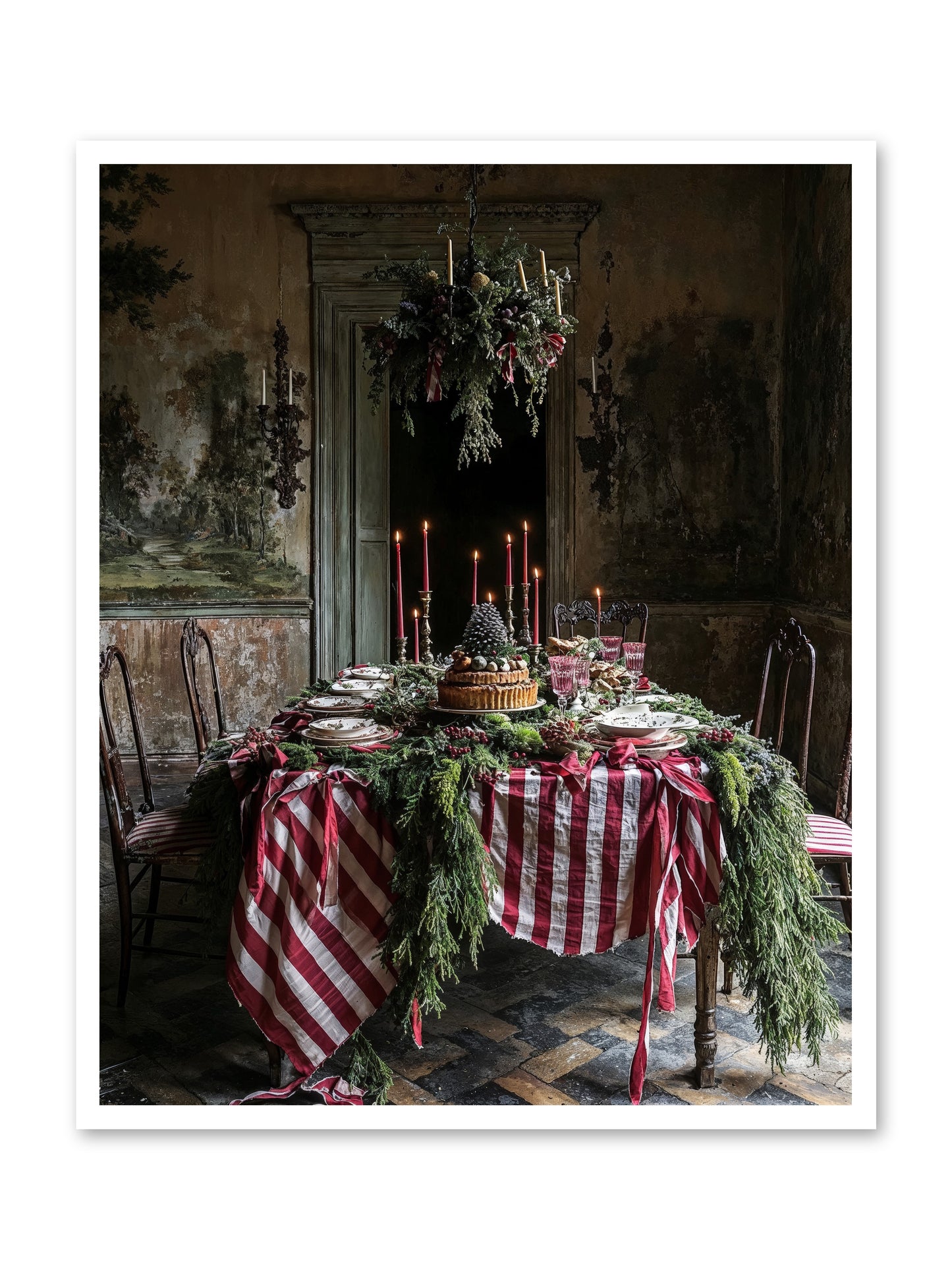 December's Grand Soirée -- Paper Print 32x40