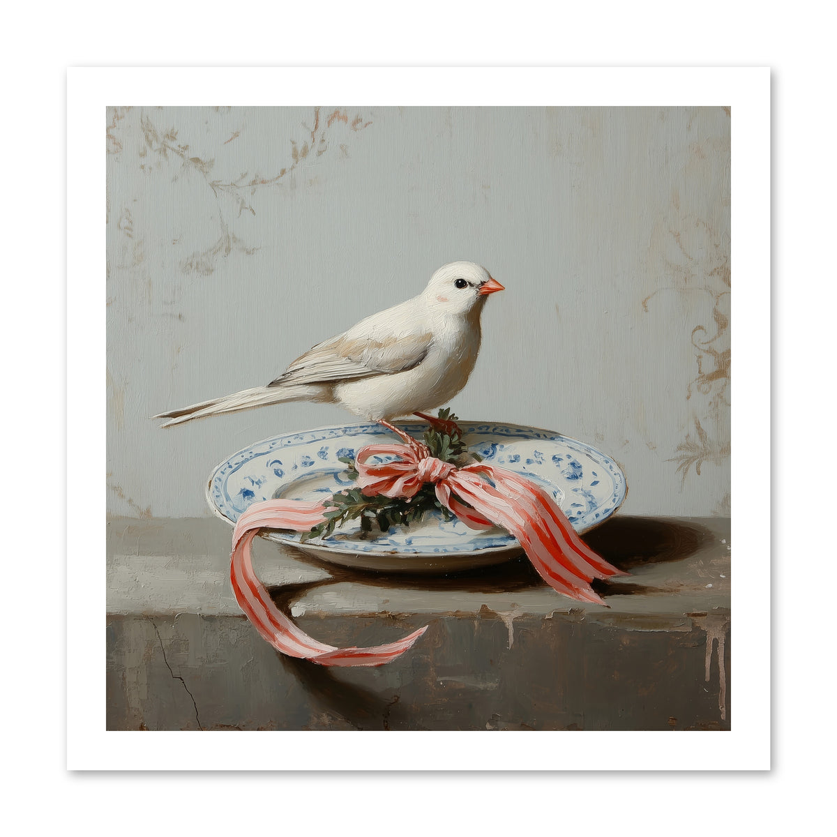 December's Sweet Melody -- Paper Print 16x16