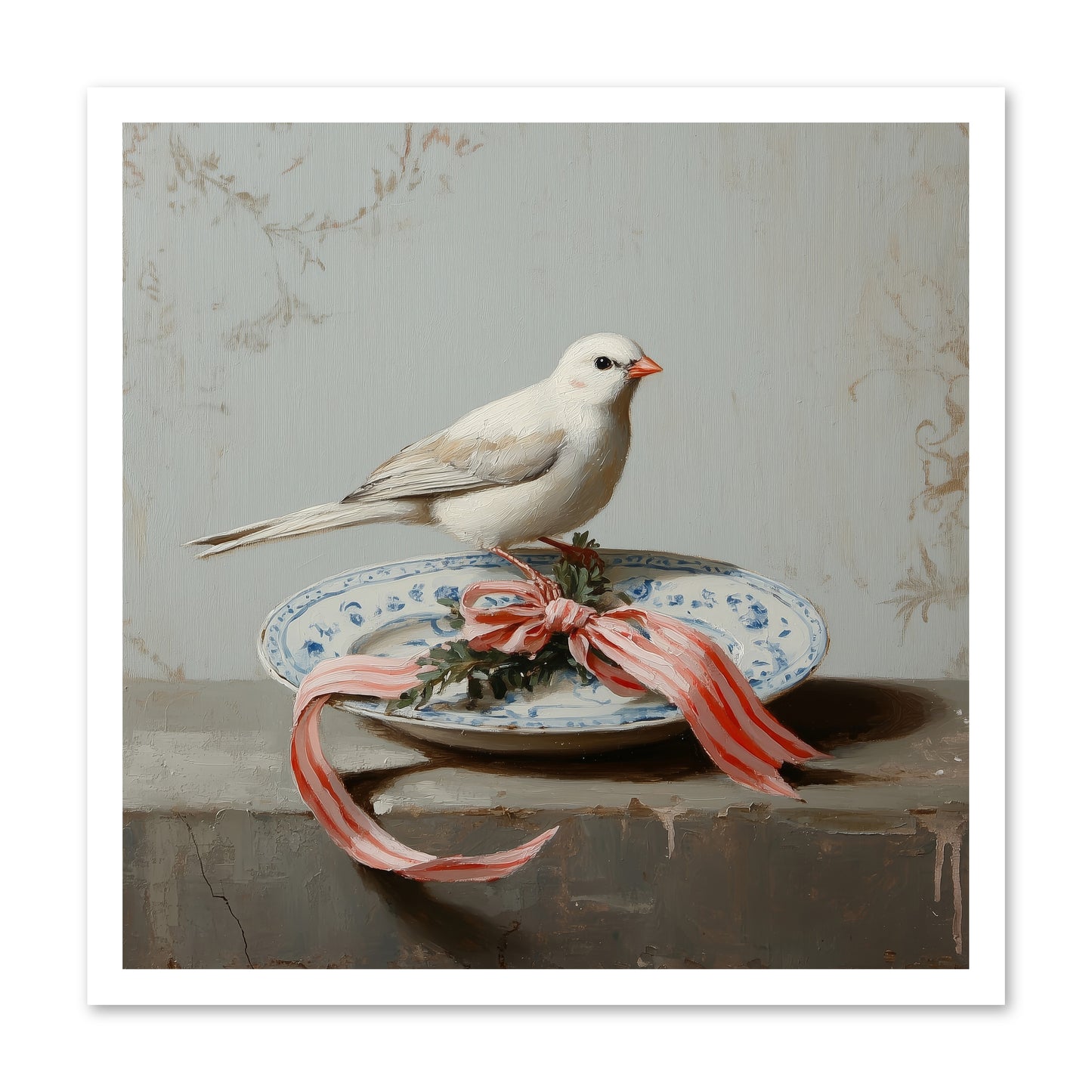 December's Sweet Melody -- Loose Canvas Print 24x24