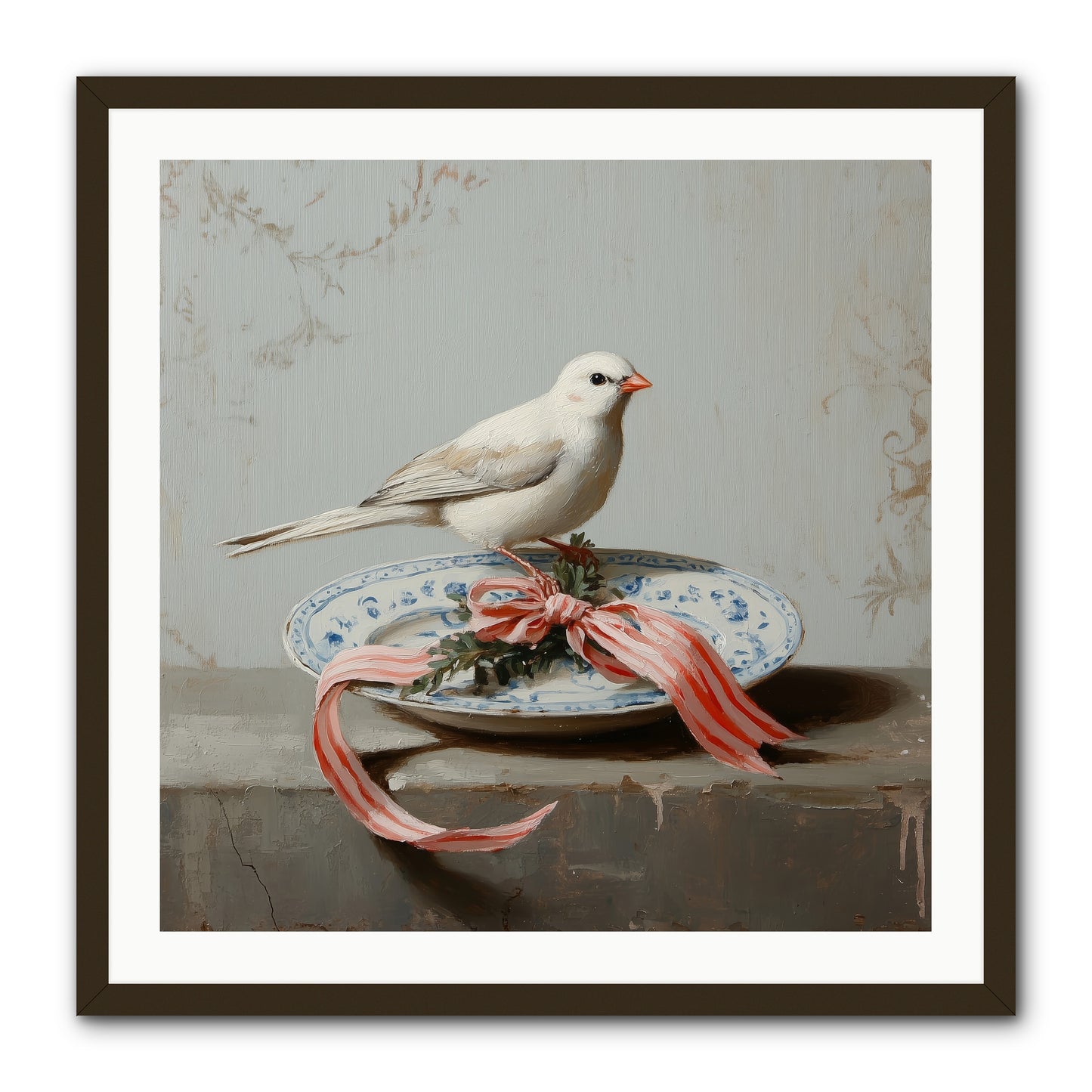 December's Sweet Melody -- Framed Print - Black 30x30