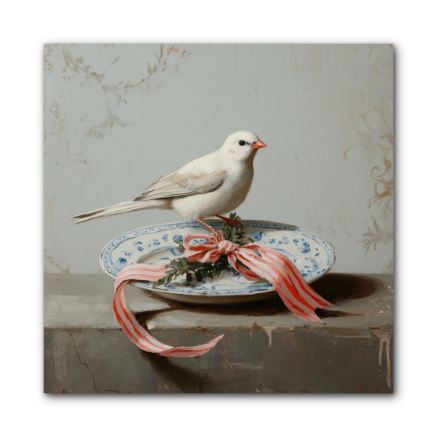 December's Sweet Melody -- Wrapped Canvas 10x10