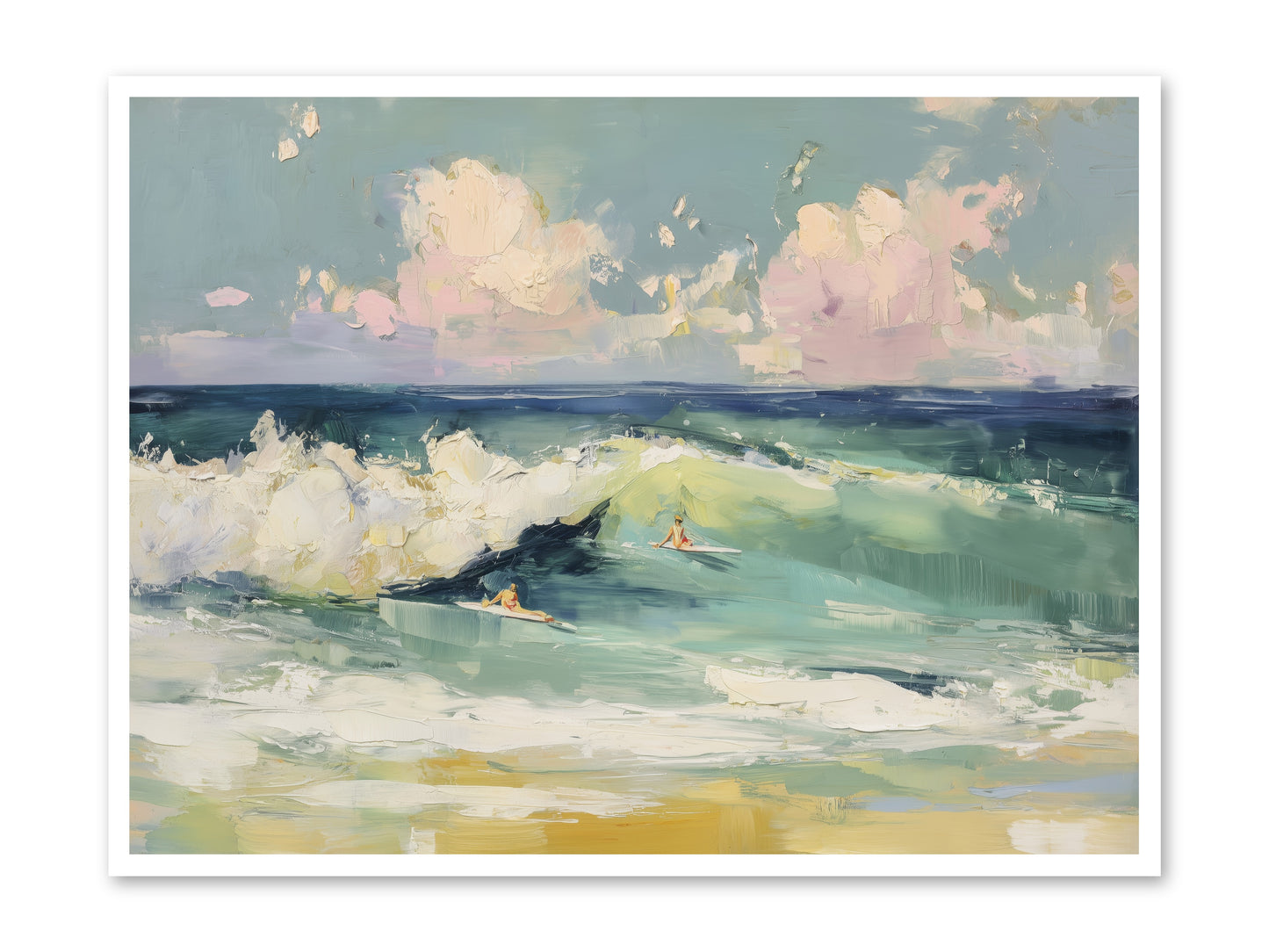 Deep Blue Calling -- Paper Print 48x36