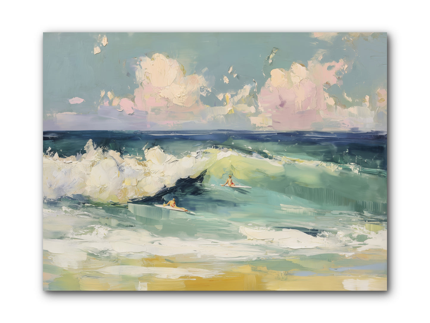 Deep Blue Calling -- Wrapped Canvas 12x9