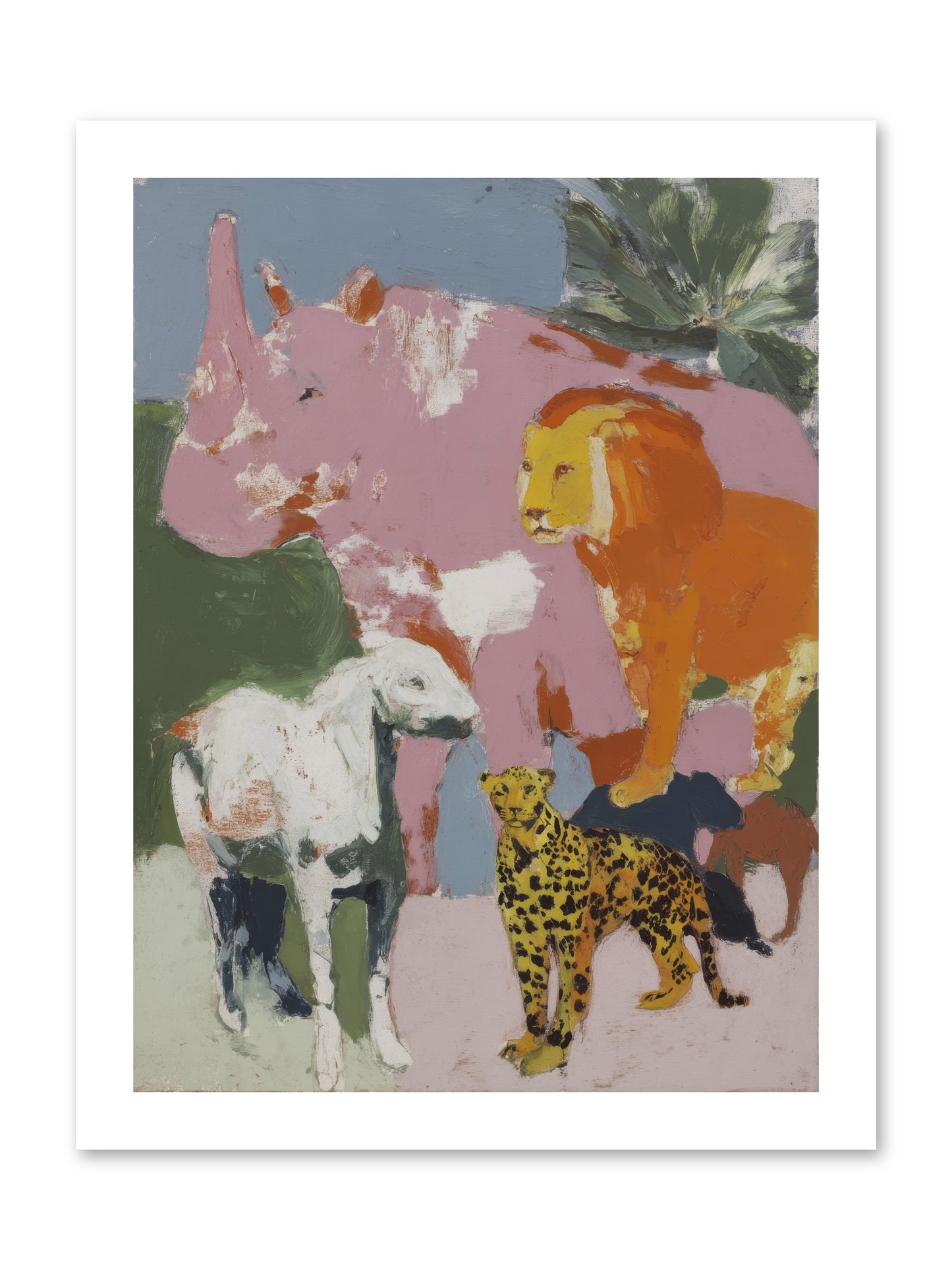 Deep Forest -- Loose Canvas Print 12x16