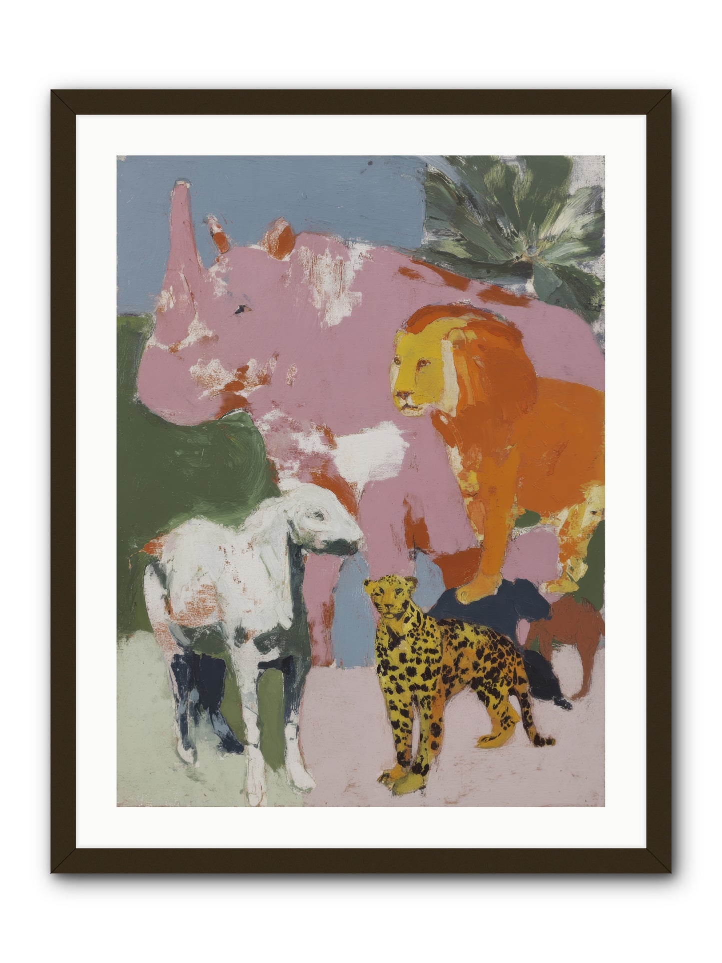 Deep Forest -- Framed Print - Black 24x32