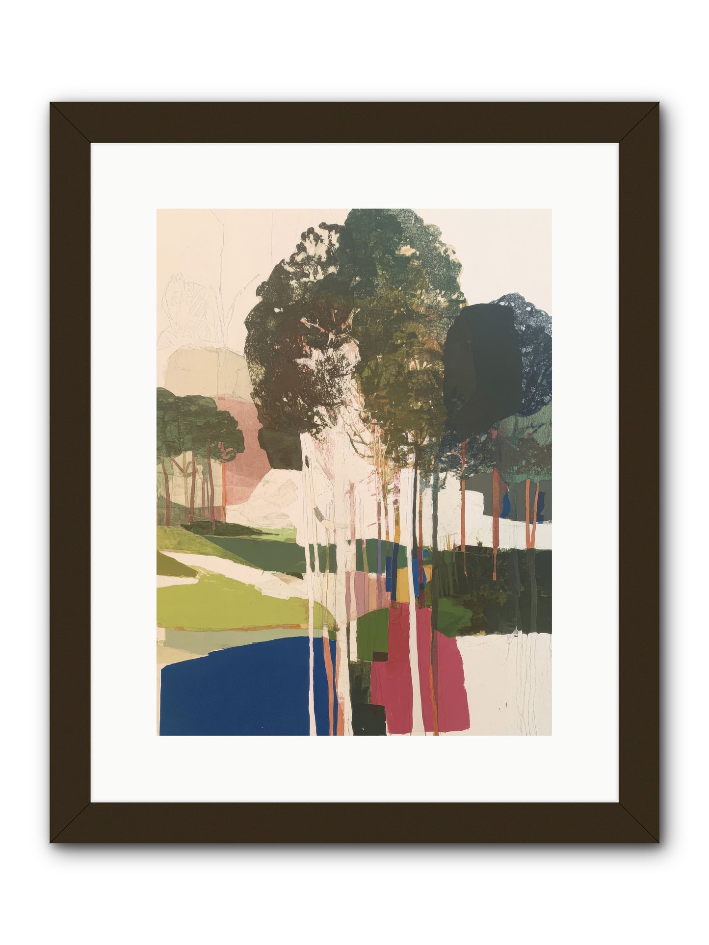 Deep Listening -- Framed Print - Black 12x16