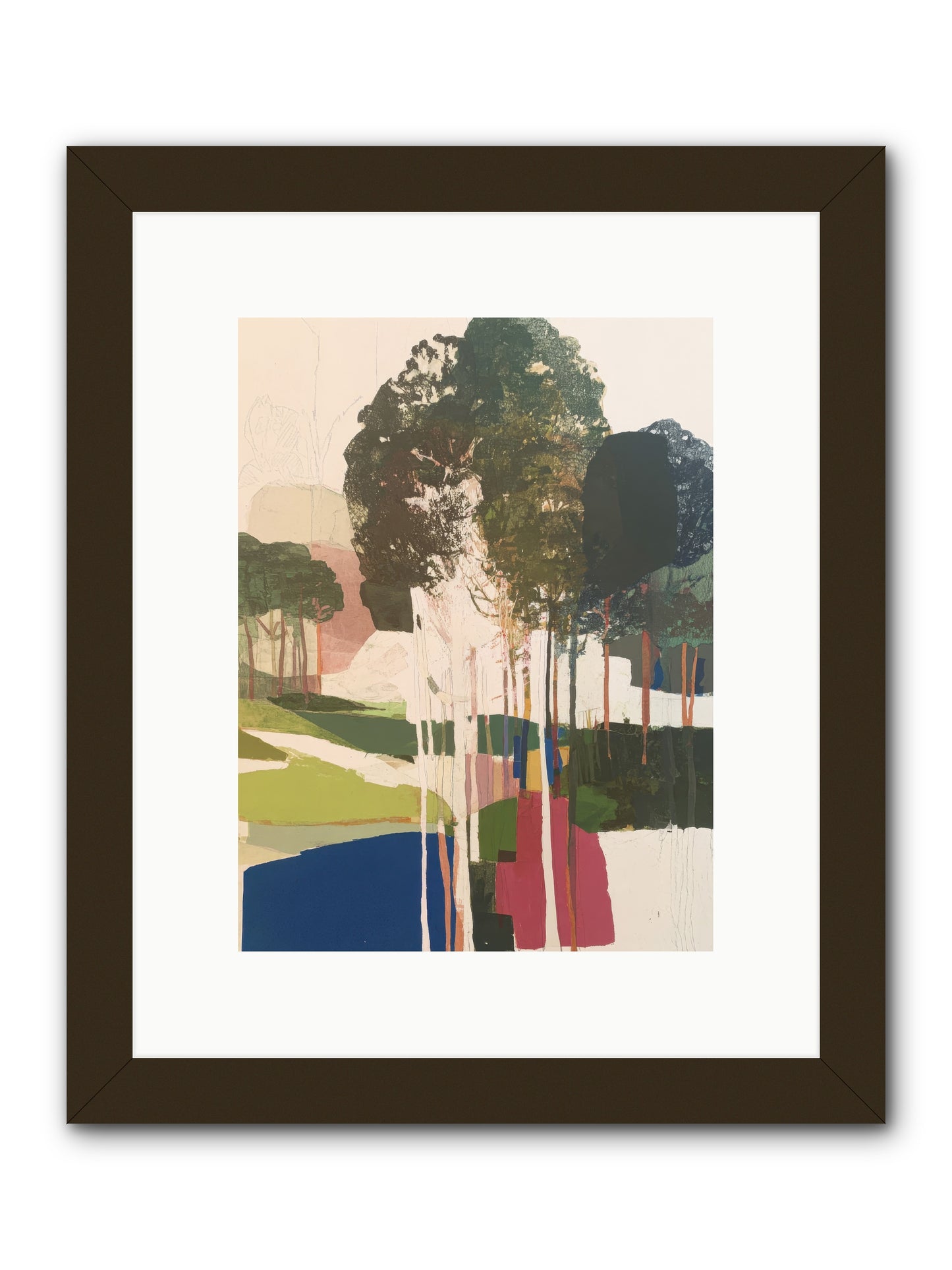 Deep Listening -- Framed Print - Black 9x12
