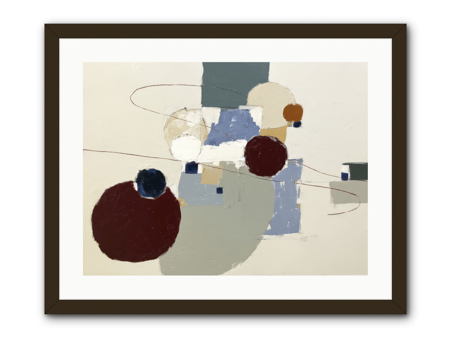 Deep Waters -- Framed Print - Black 24x18