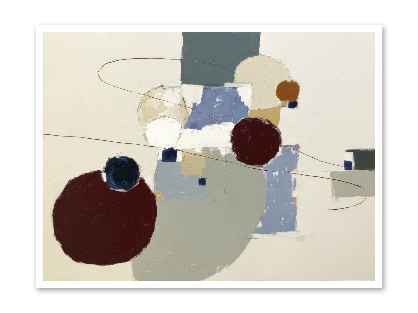 Deep Waters -- Paper Print 48x36