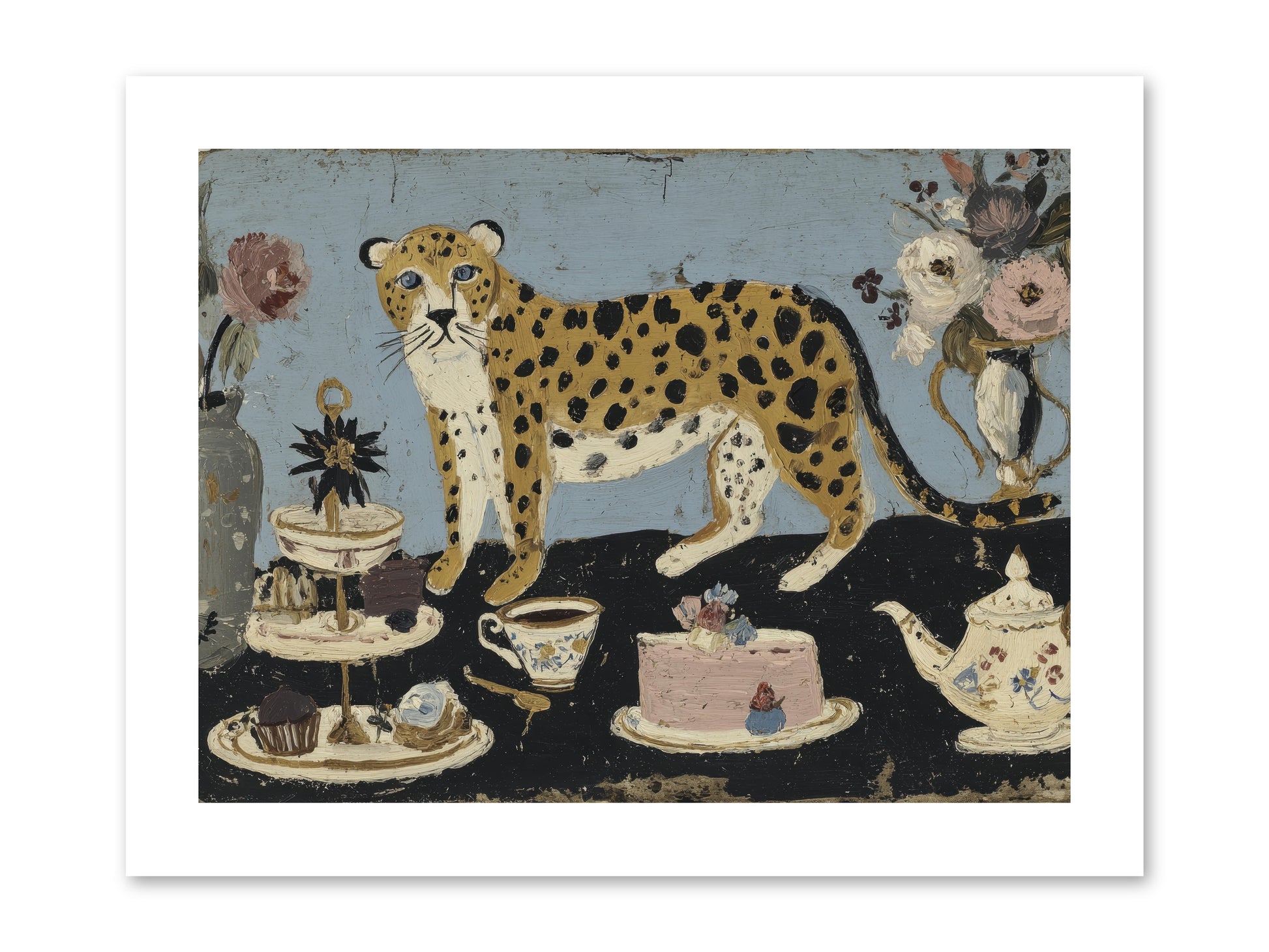 Deliberate Extravagance -- Paper Print 12x9