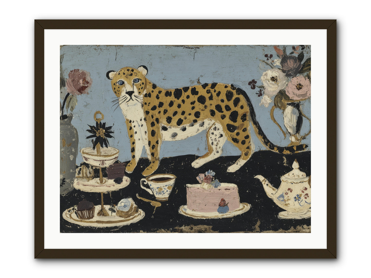Deliberate Extravagance -- Framed Print - Black 32x24