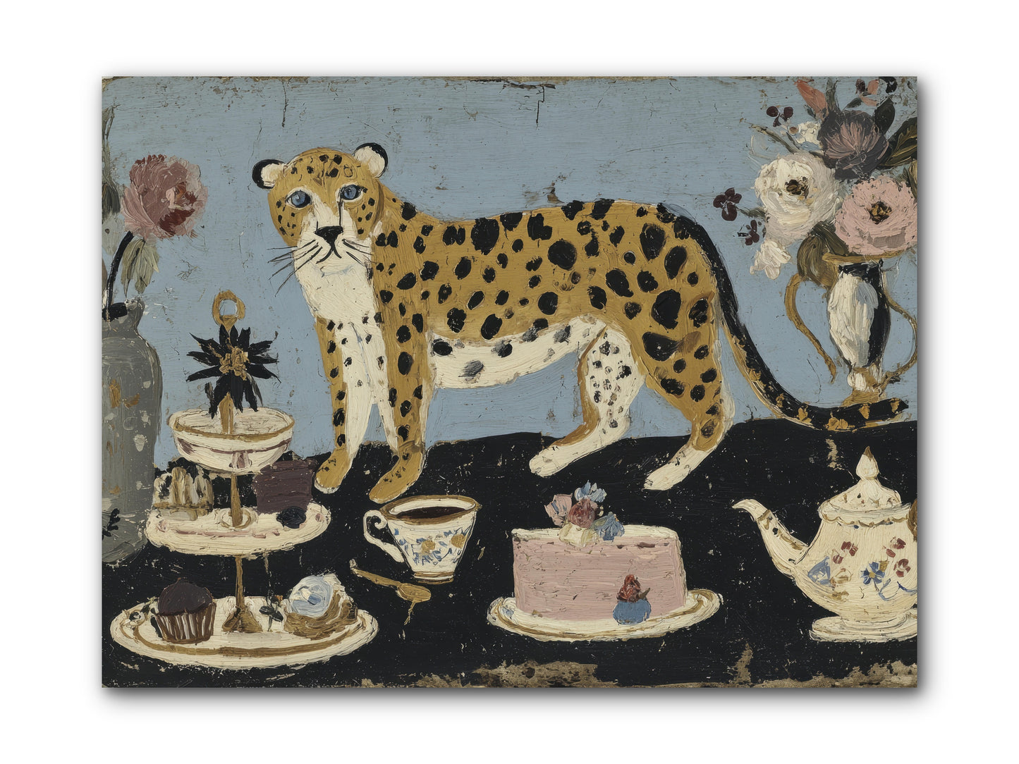 Deliberate Extravagance -- Wrapped Canvas 12x9