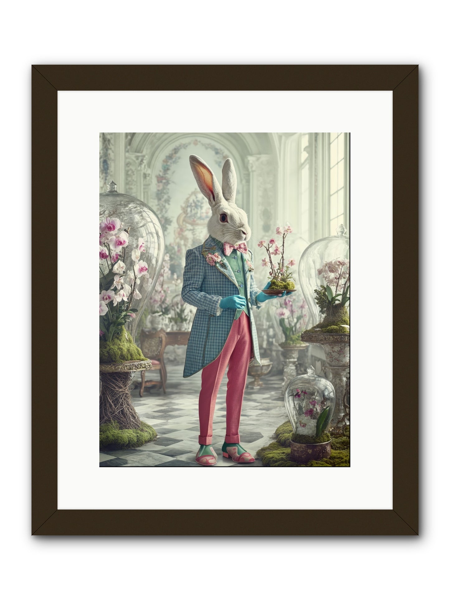 Delight Lives HereRez -- Framed Print - Black 12x16