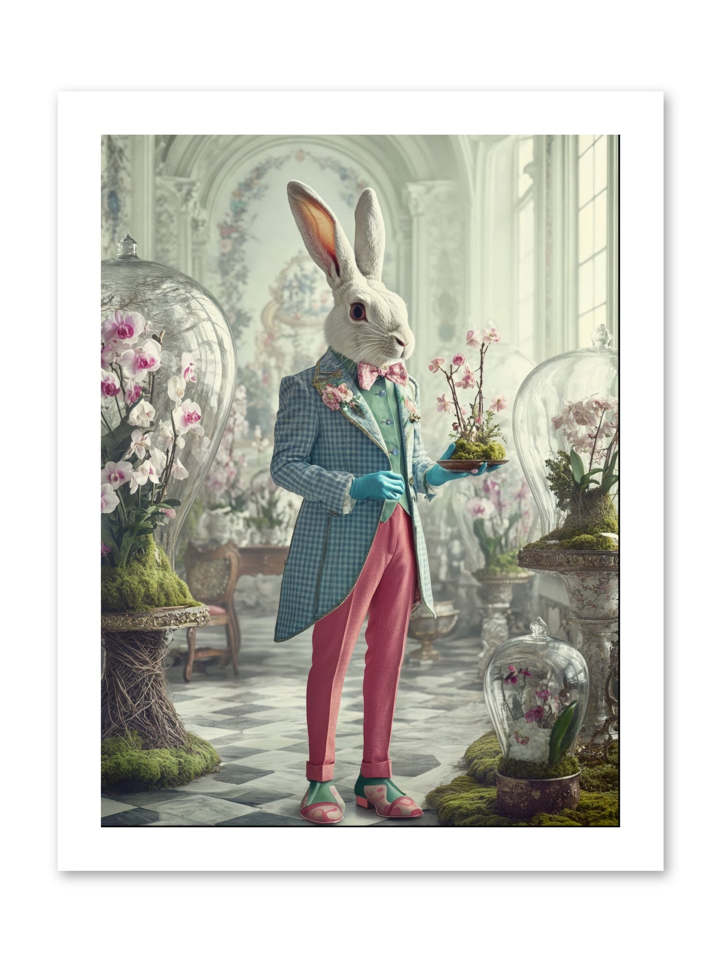 Delight Lives HereRez -- Paper Print 12x16