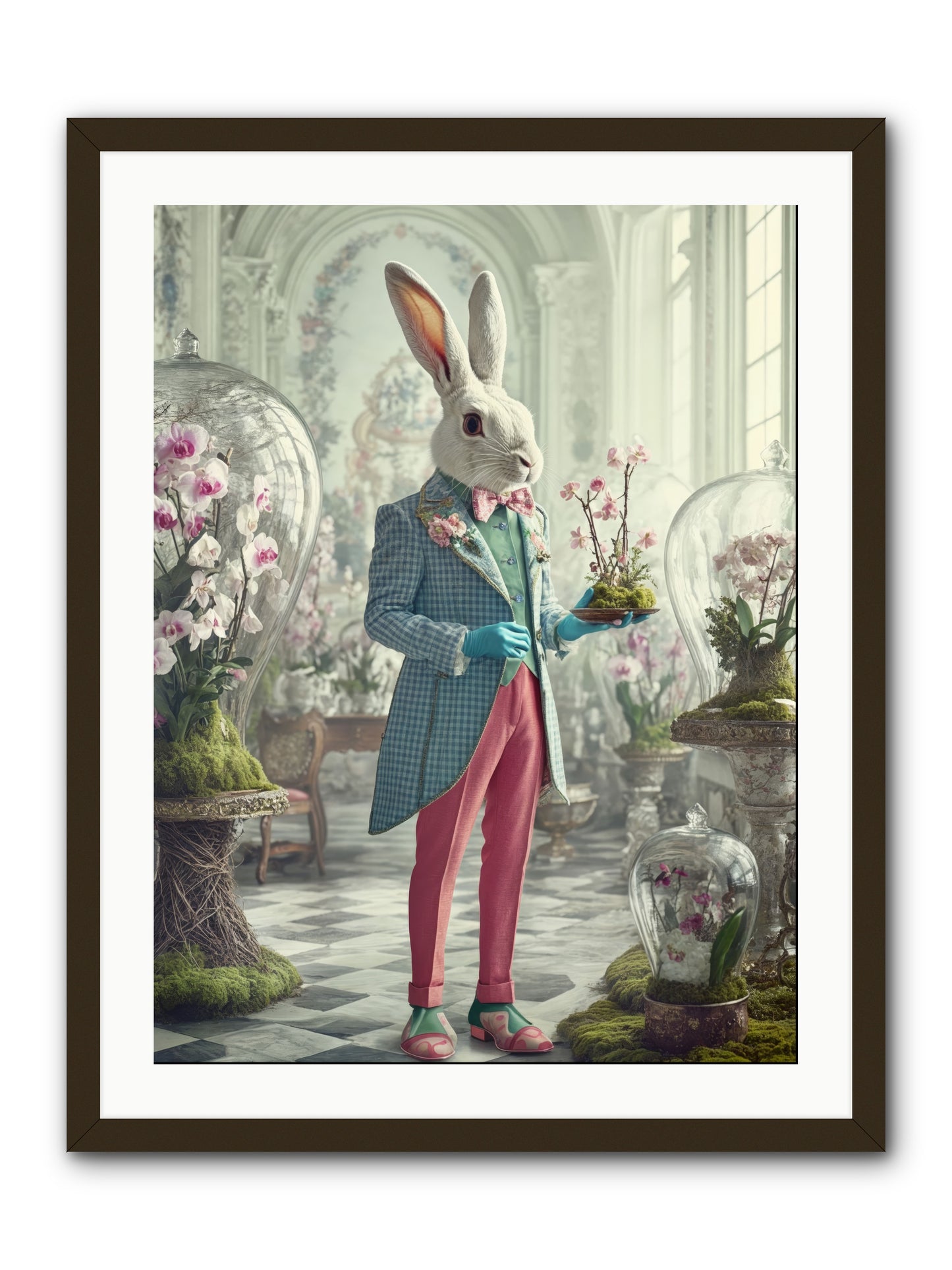 Delight Lives HereRez -- Framed Print - Black 24x32