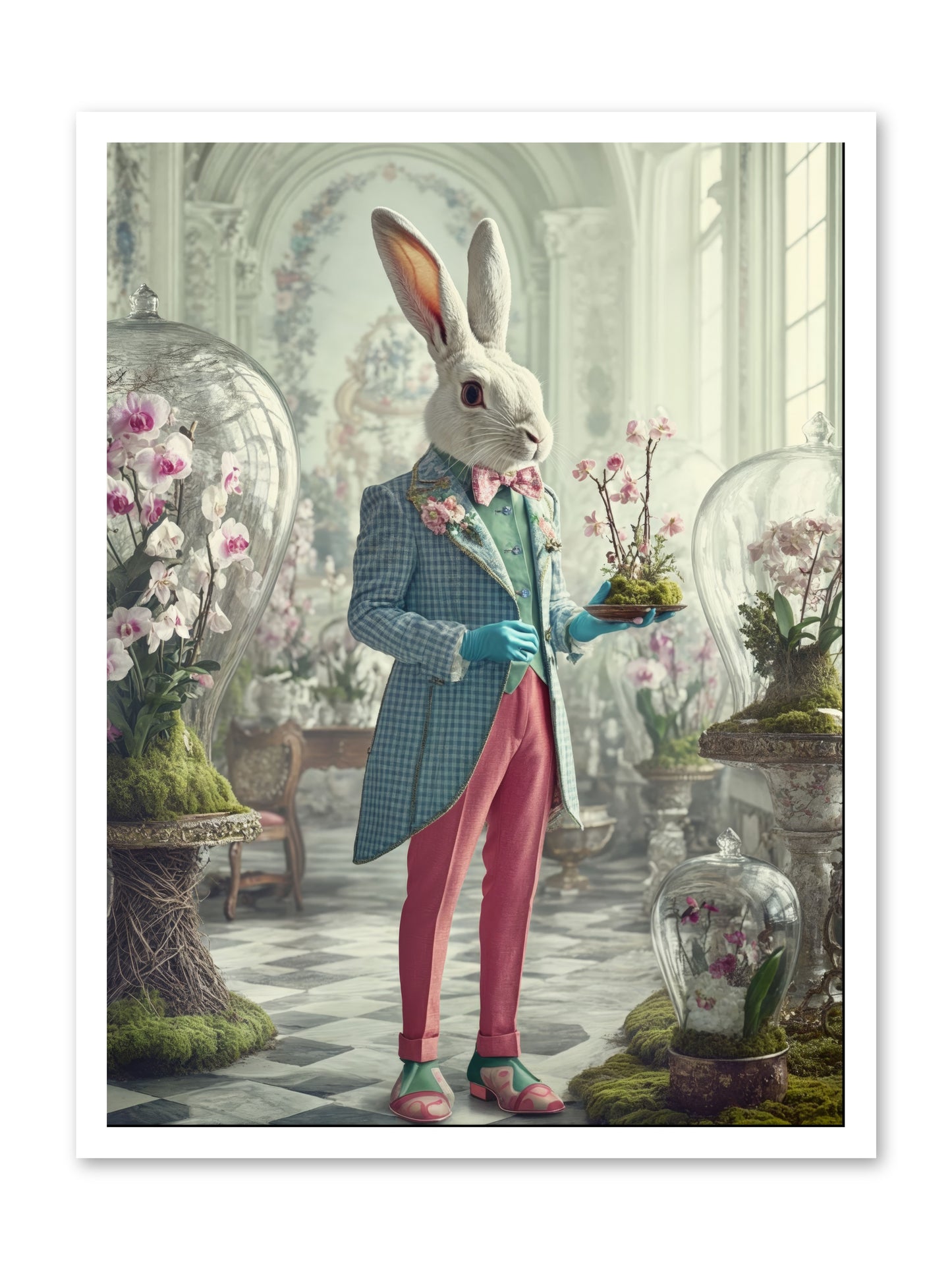 Delight Lives HereRez -- Loose Canvas Print 24x32
